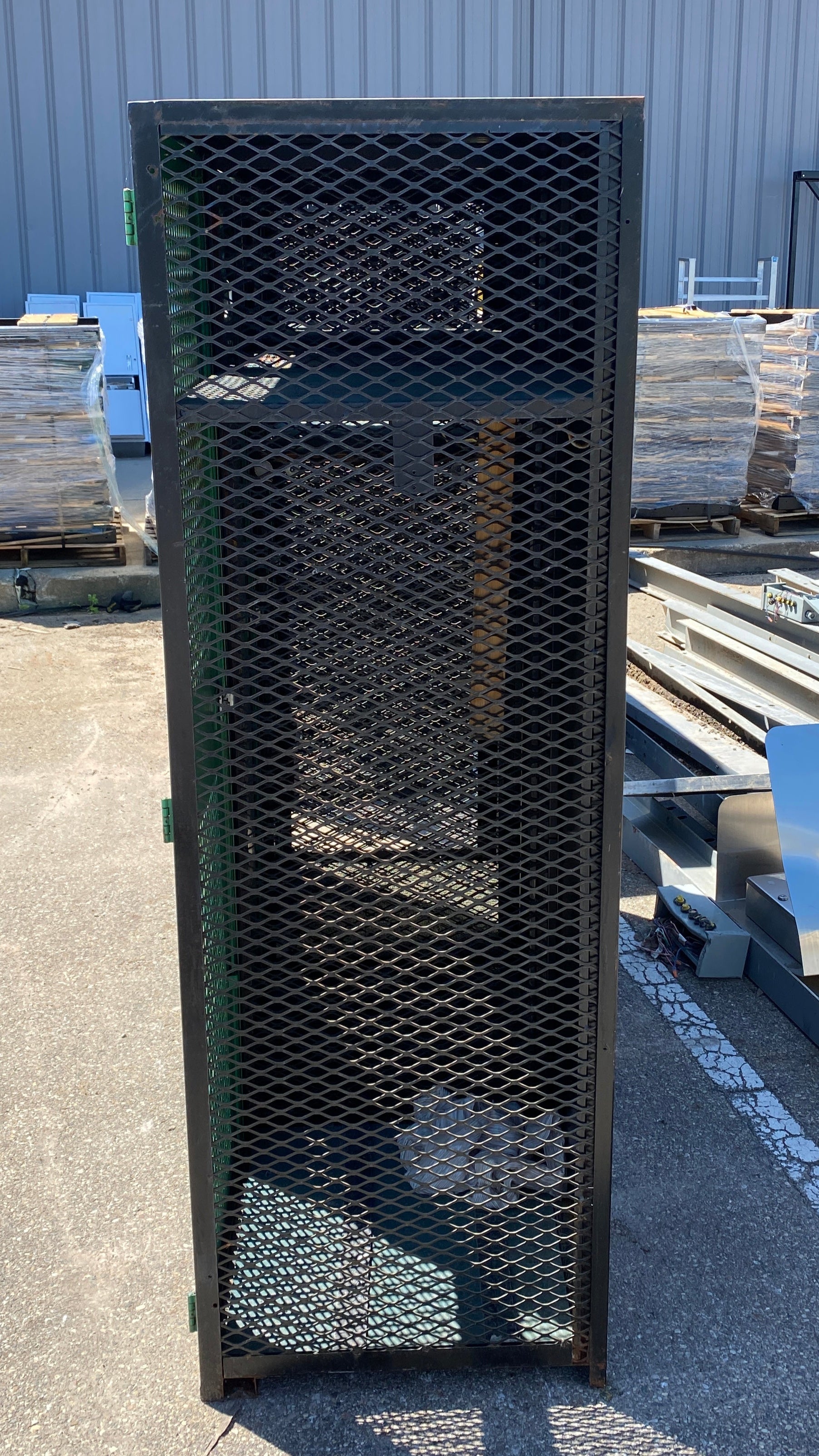Art Metal Products Group of 3 Metal Lockers