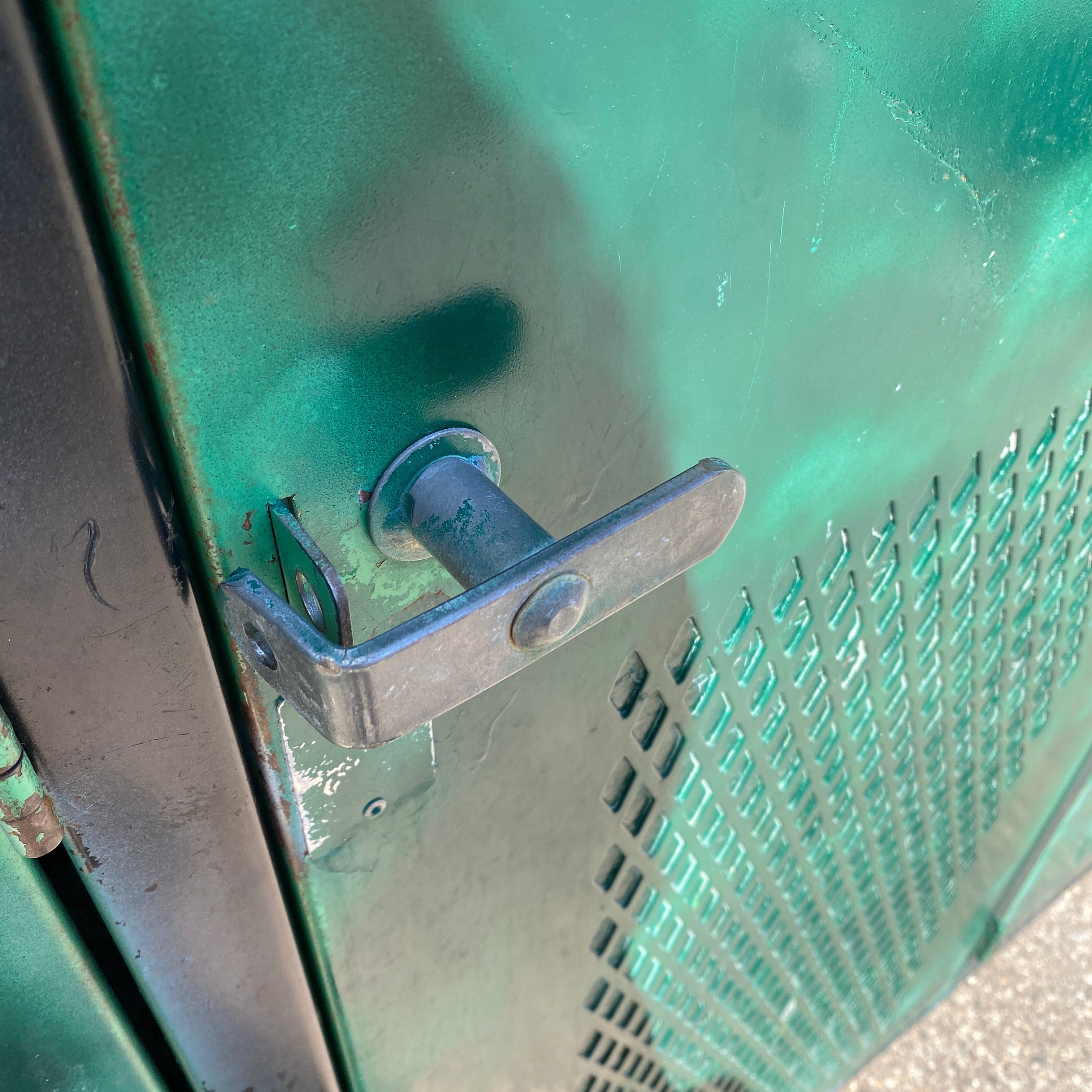 Art Metal Products Group of 3 Metal Lockers