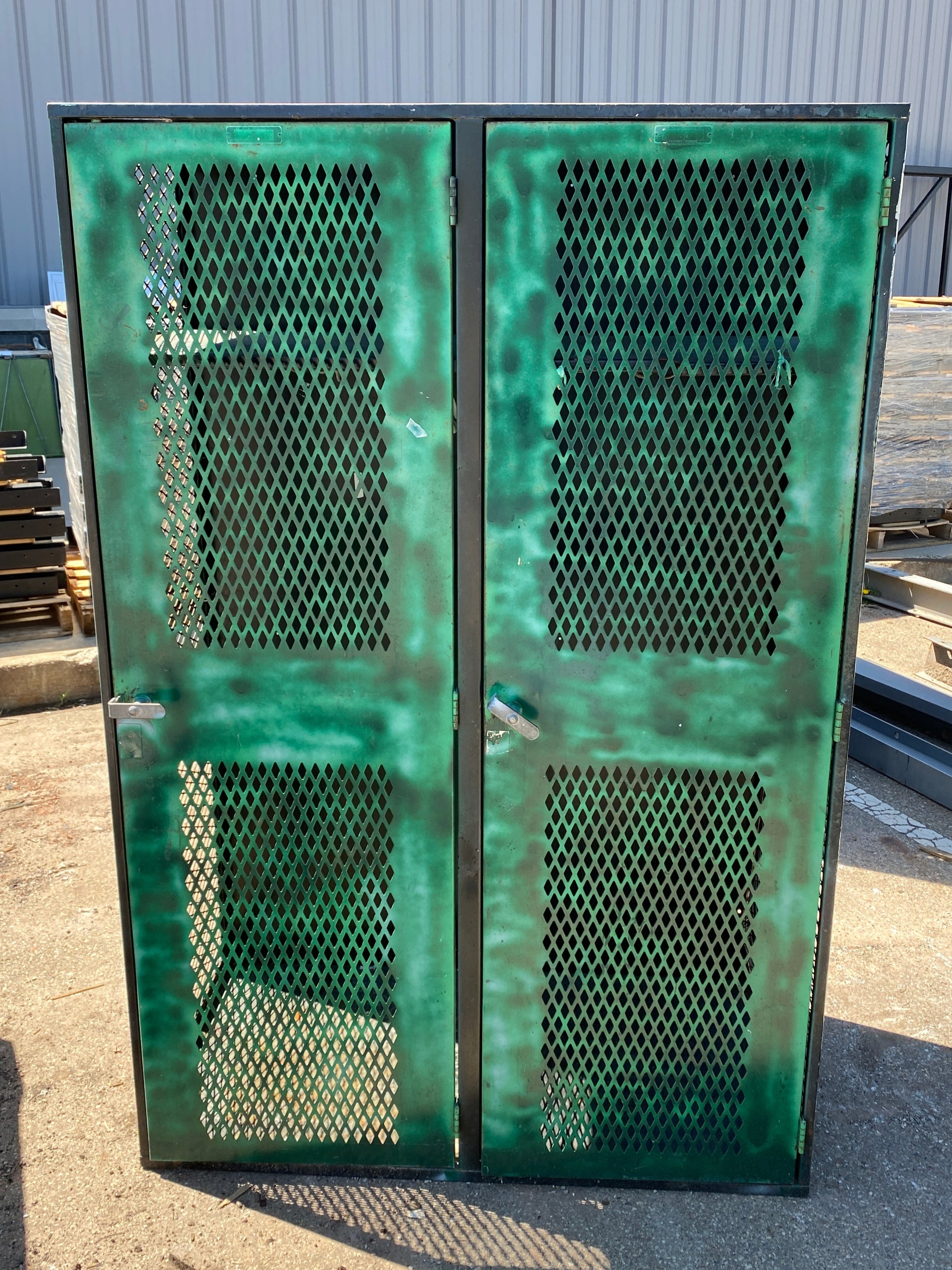 Art Metal Products Group of 2 Metal Lockers