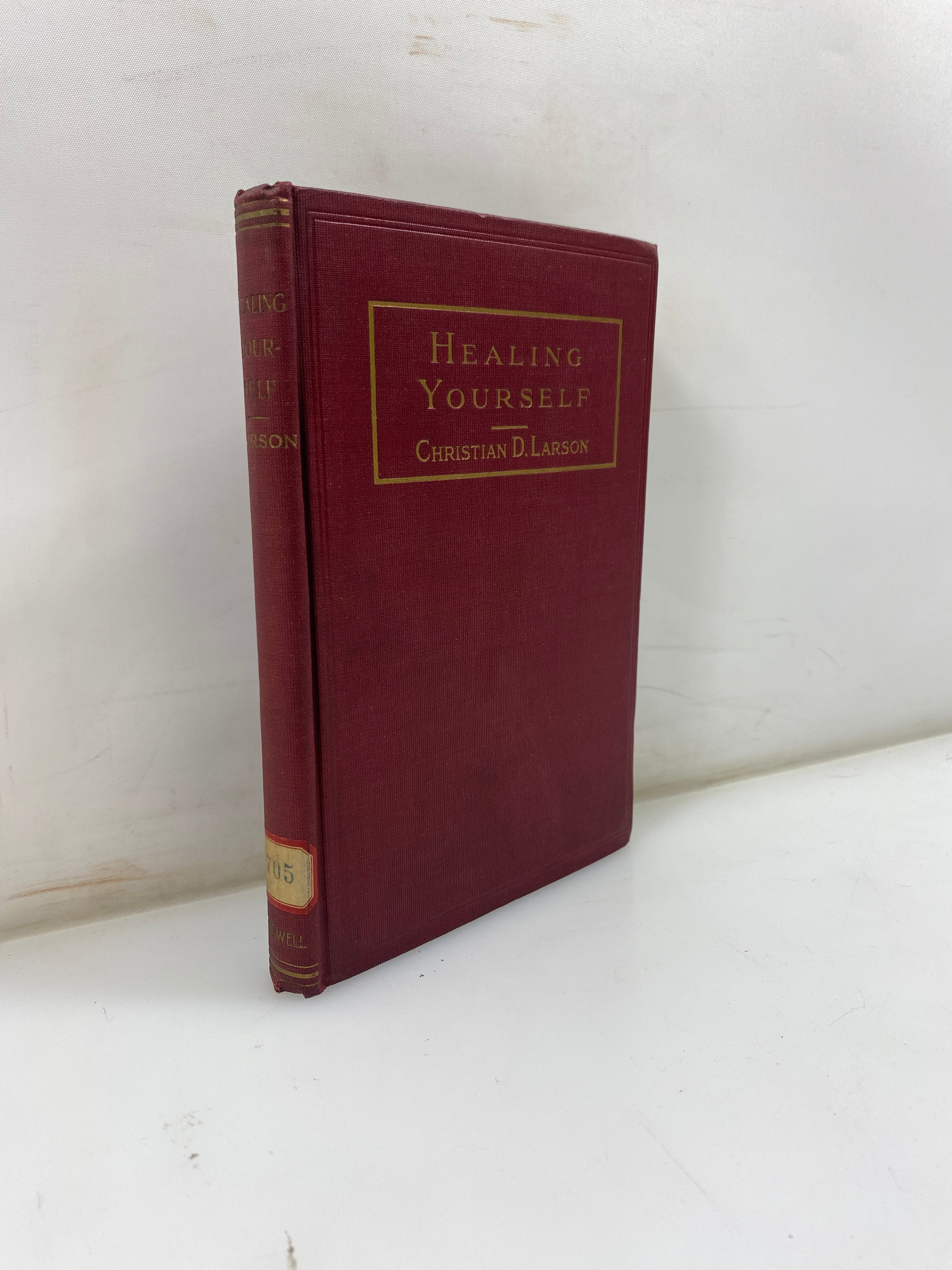 Healing Yourself by Larson 1918 HC