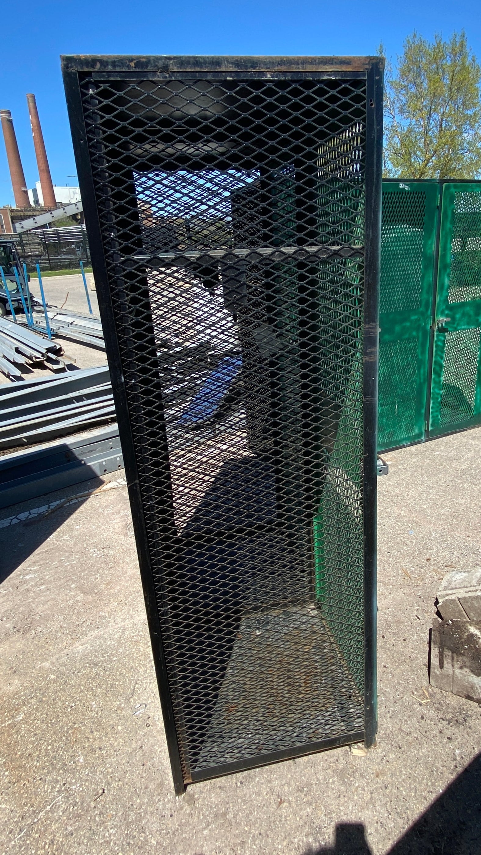 Art Metal Products Group of 2 Metal Lockers