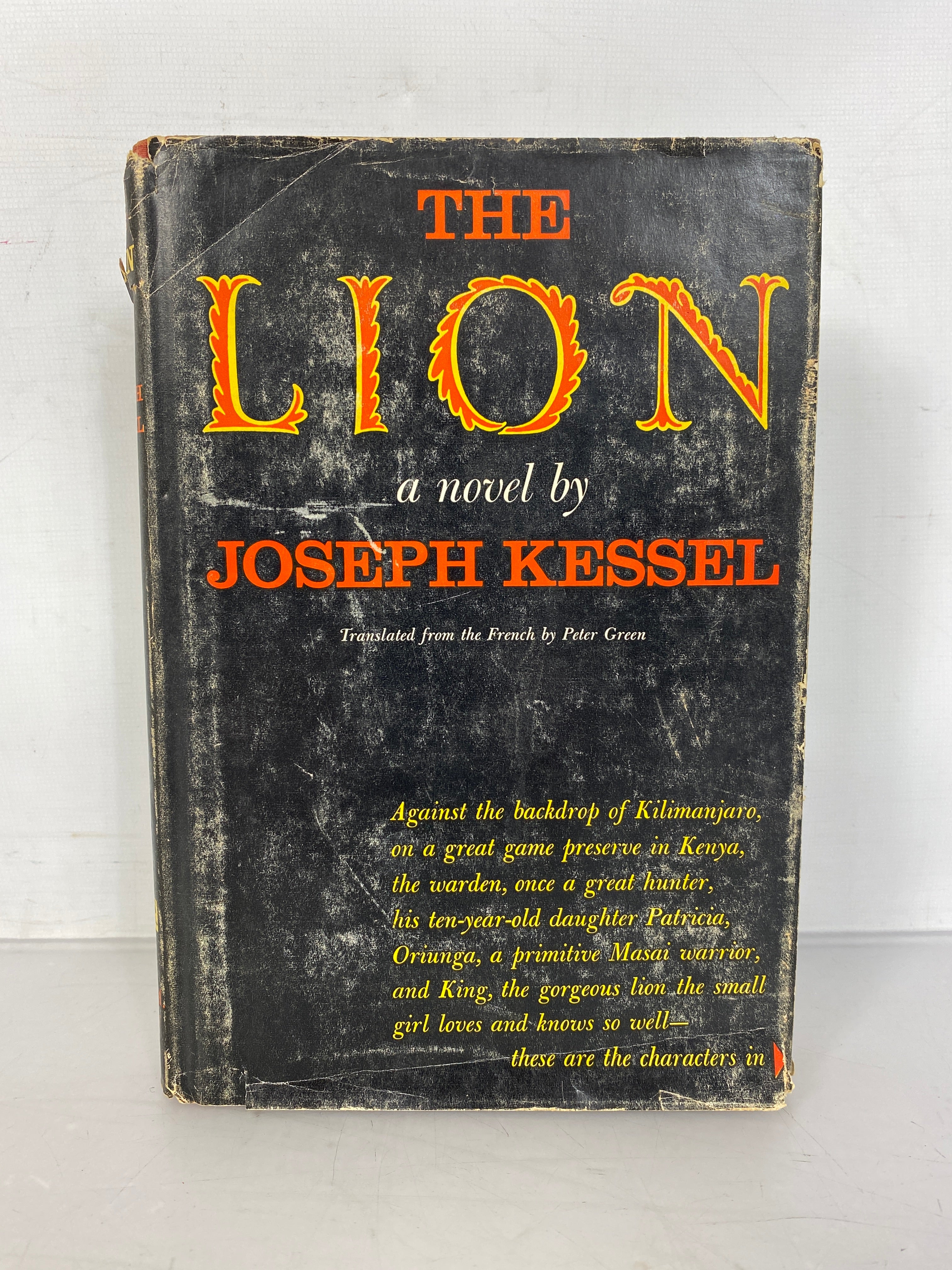 The Lion A Novel by Joseph Kessel First American Edition 1959 HC DJ