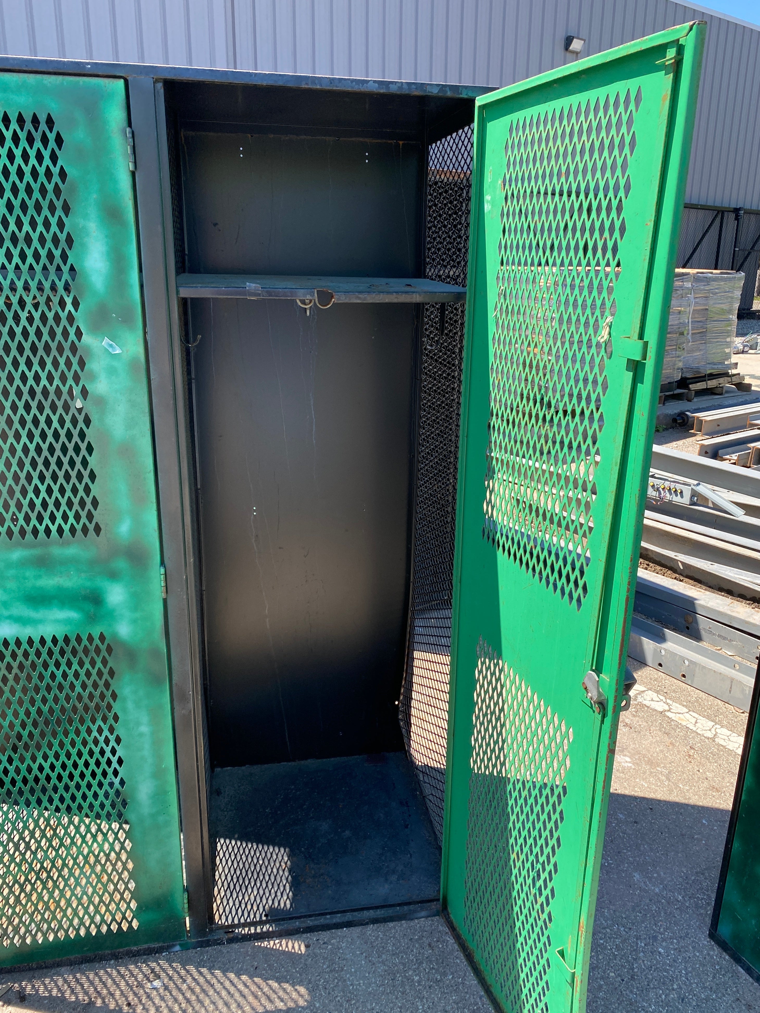 Art Metal Products Group of 2 Metal Lockers