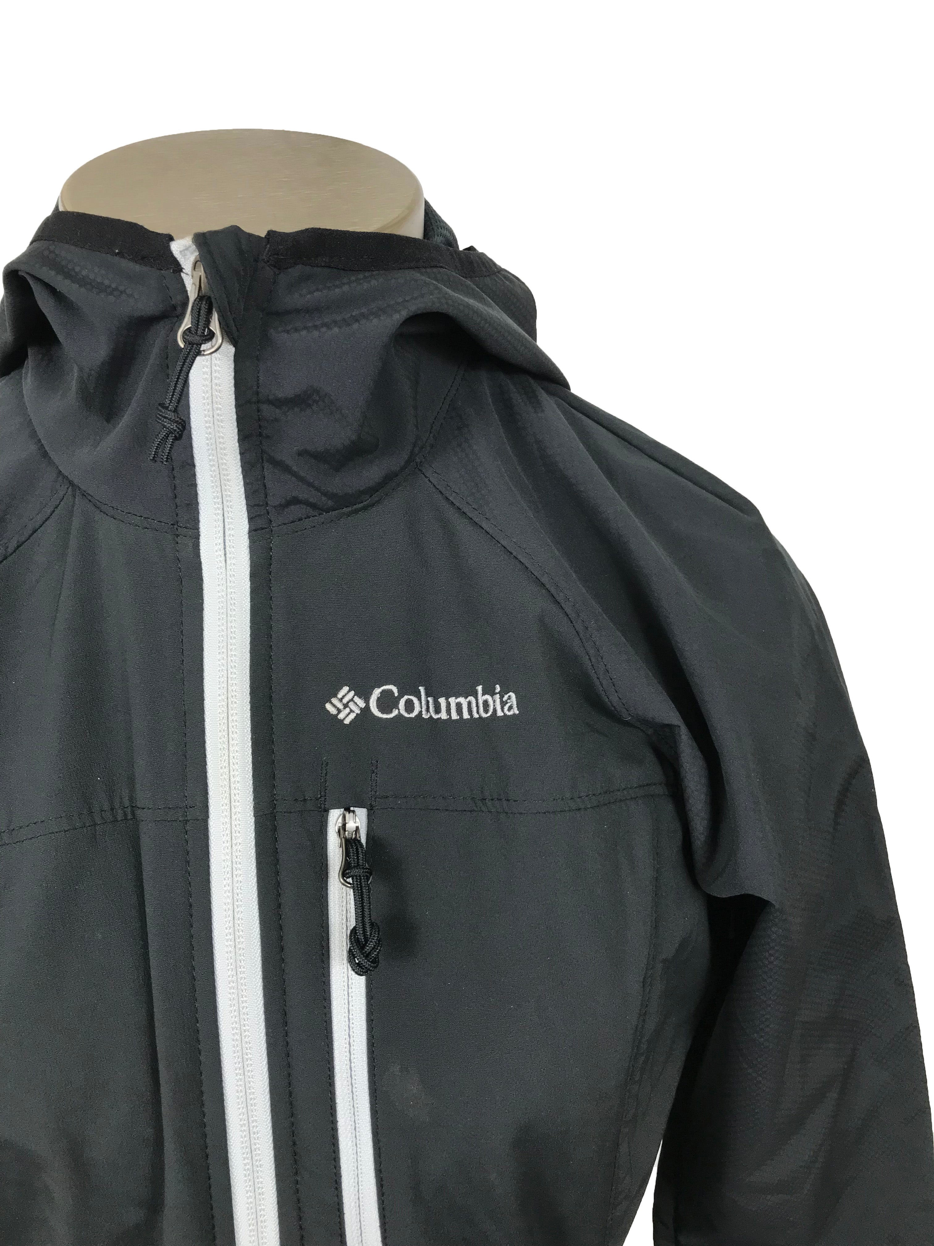 Columbia Black Windbreaker Jacket Women's Size S