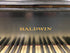 Baldwin Piano Company Model "M" Black Wooden Grand Piano