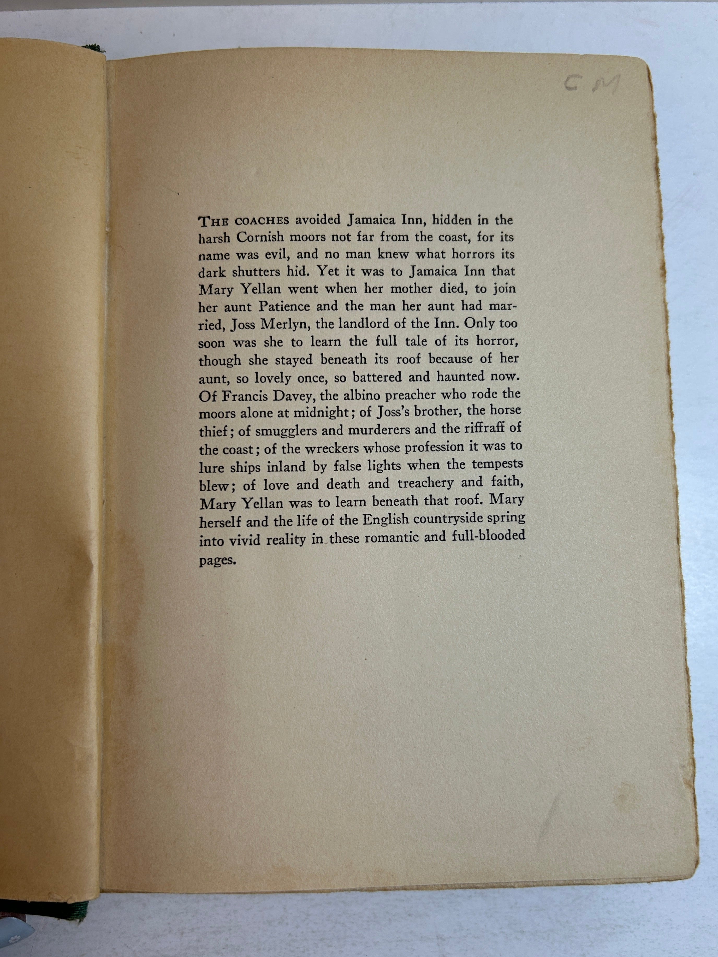 4 Daphne du Maurier Hungry Hill/My Cousin Rachel/House on the Strand/Jamaica Inn
