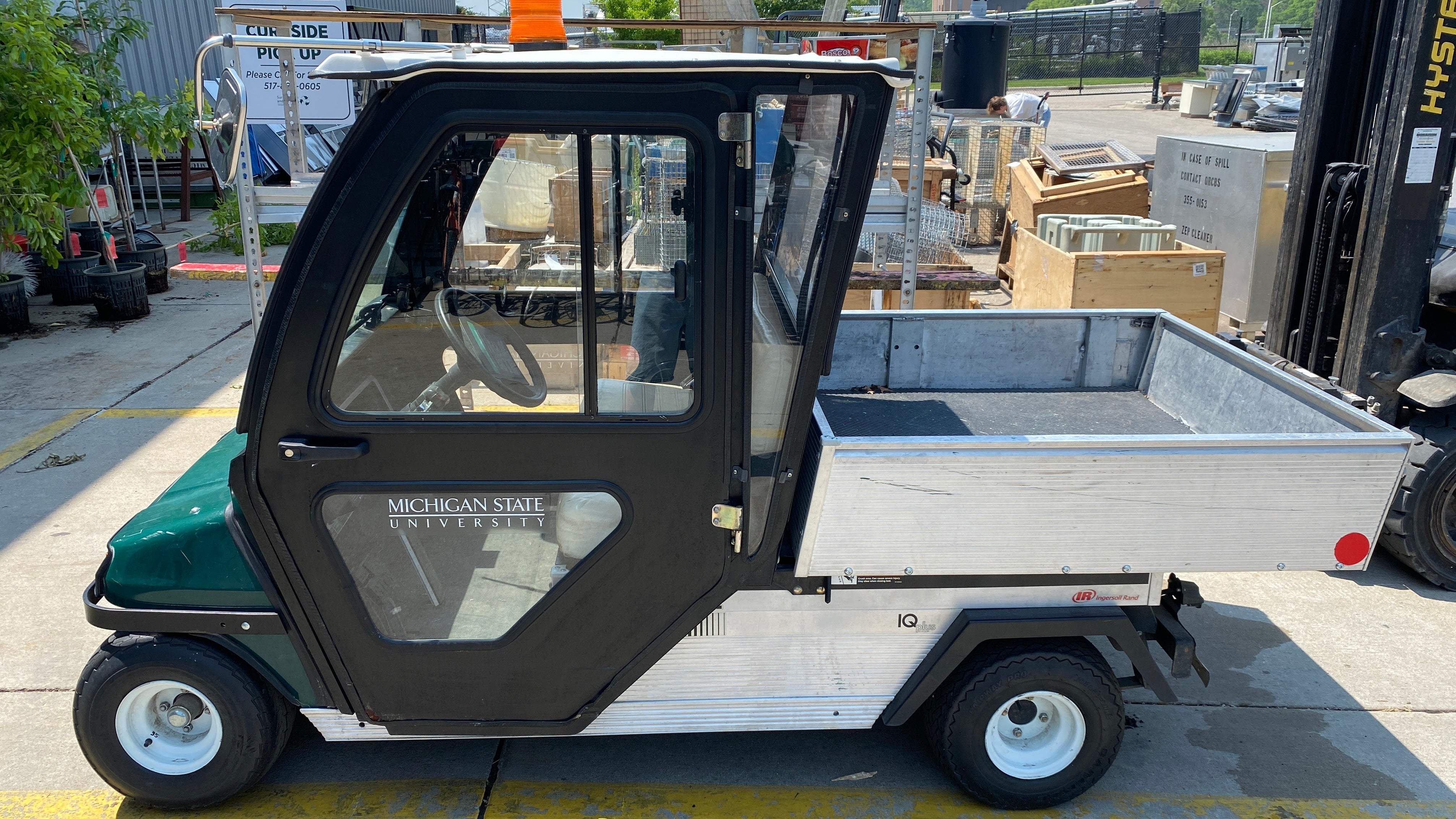 Club Car #QB0713-740940 Enclosed Cab Electric Golf Cart