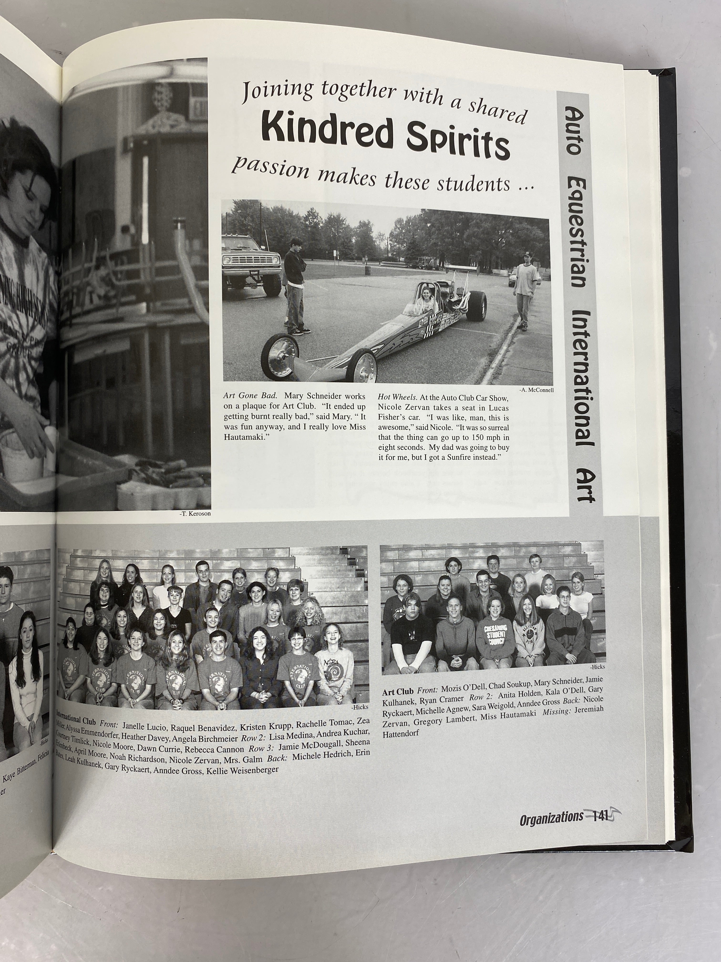 Chesaning High School 2001 Yearbook Chesaning, Michigan