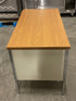 HON Grey Base Wooden Top Desk