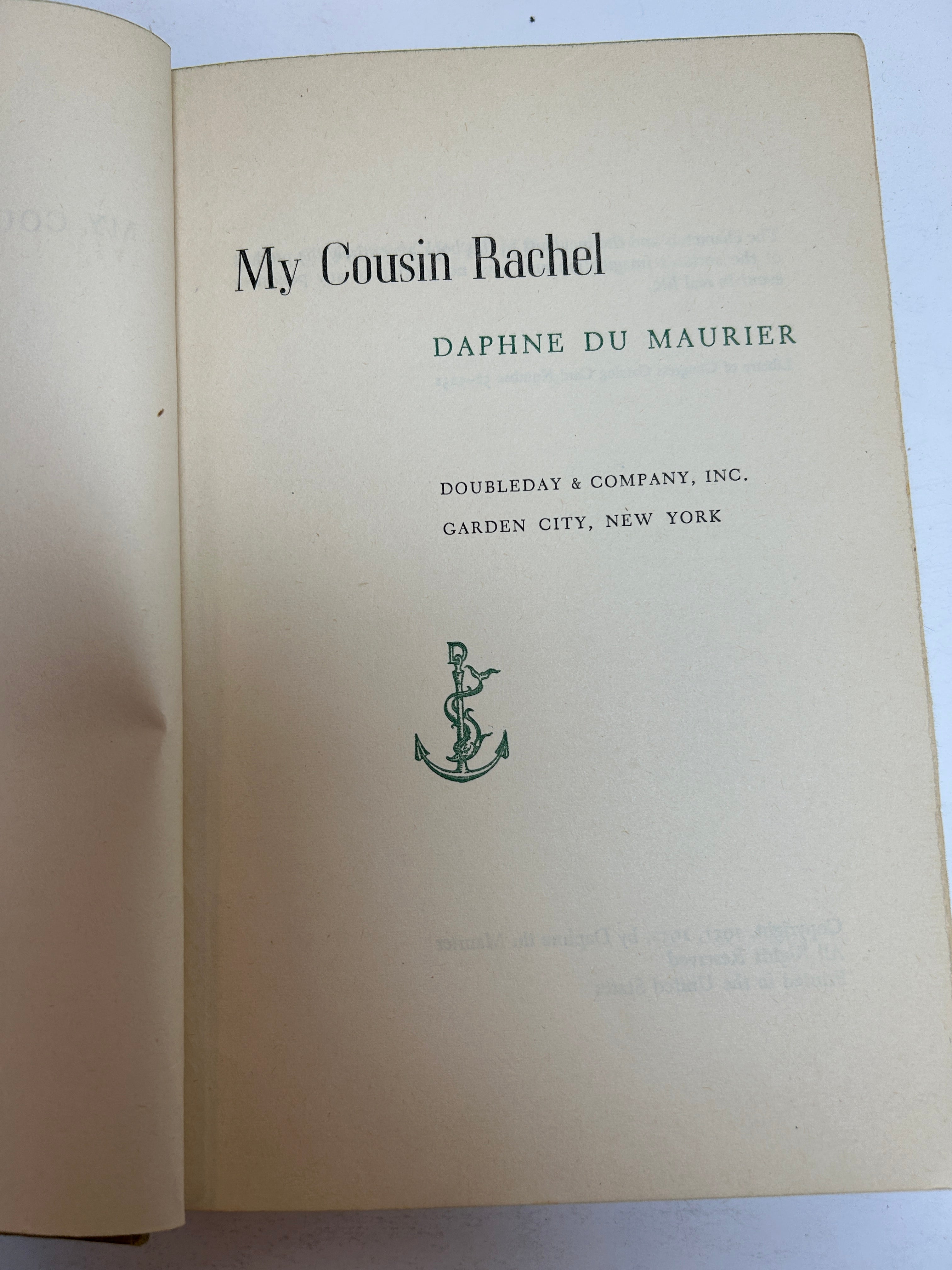 4 Daphne du Maurier Hungry Hill/My Cousin Rachel/House on the Strand/Jamaica Inn