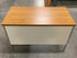 HON Grey Base Wooden Top Desk