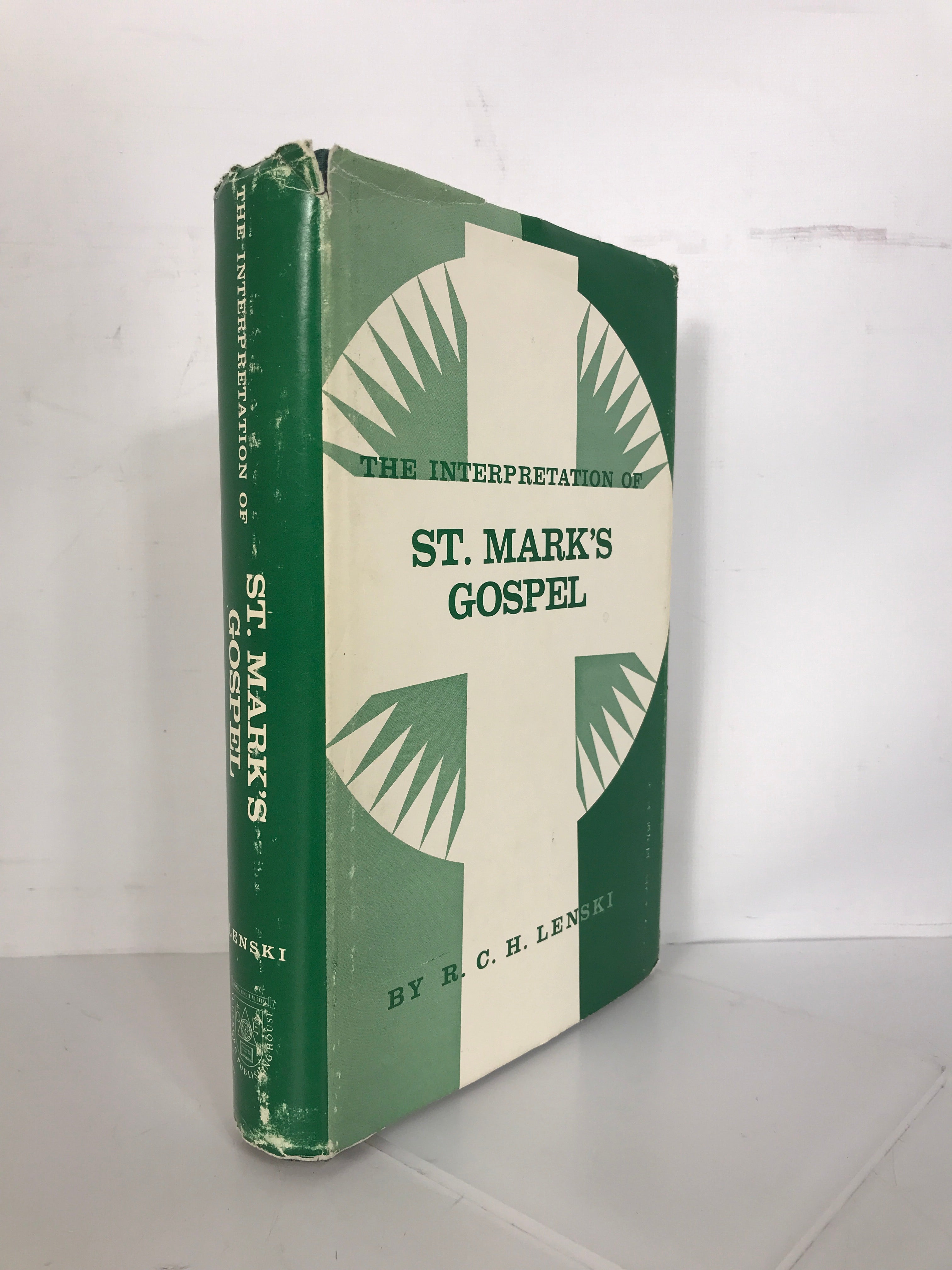 The Interpretation of St. Mark's Gospel Lenski 1964 HC DJ