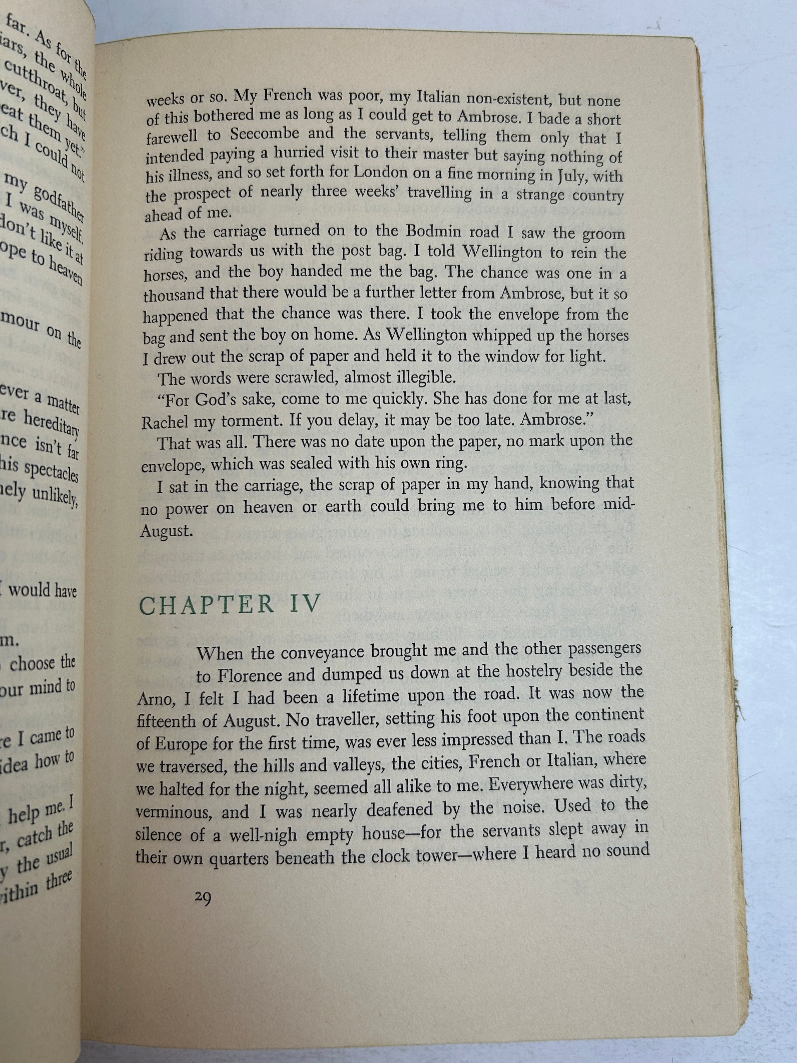 4 Daphne du Maurier Hungry Hill/My Cousin Rachel/House on the Strand/Jamaica Inn