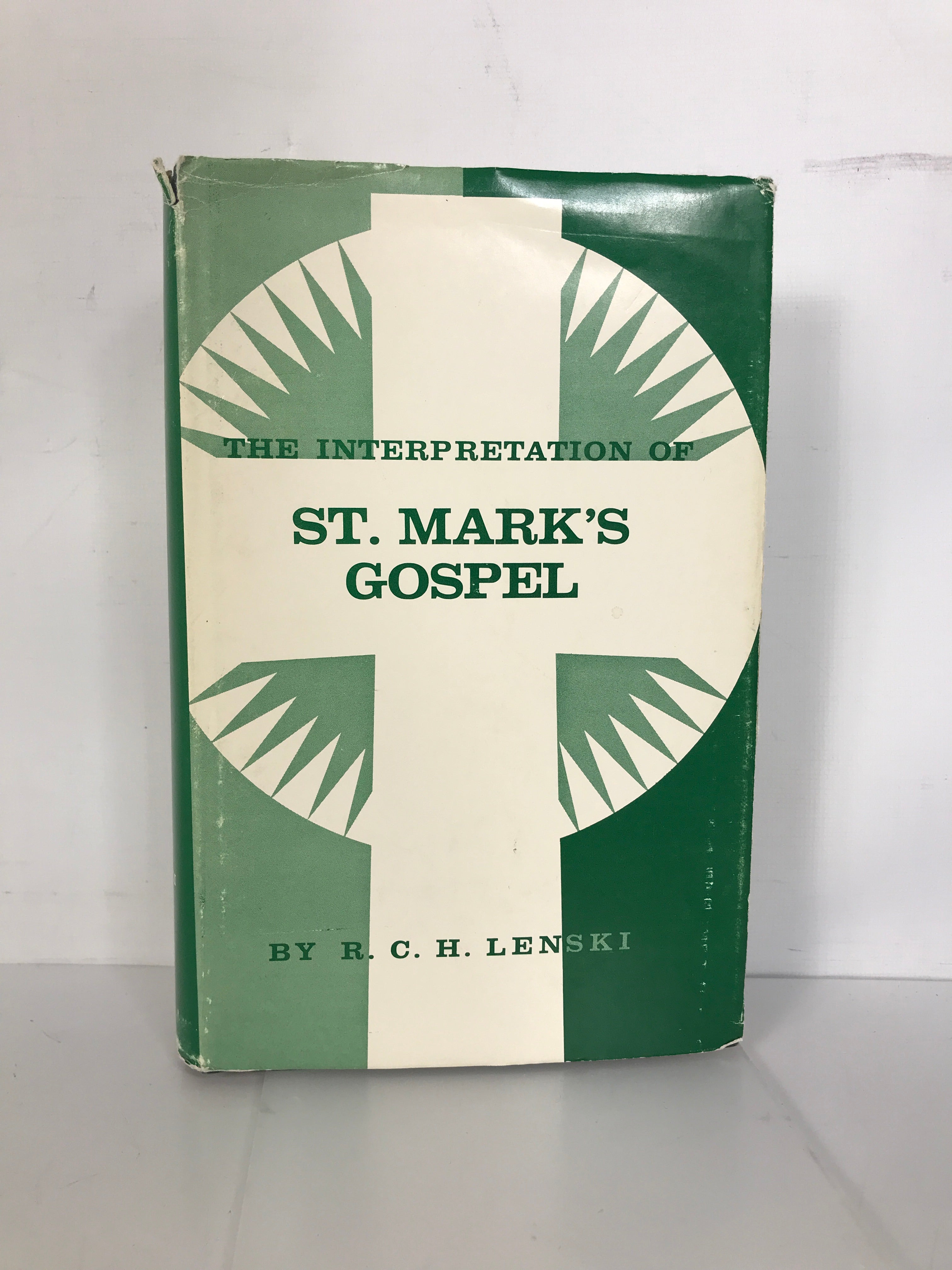 The Interpretation of St. Mark's Gospel Lenski 1964 HC DJ