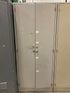 Grey 2 Door Cabinet w/ Adjustable Shelves