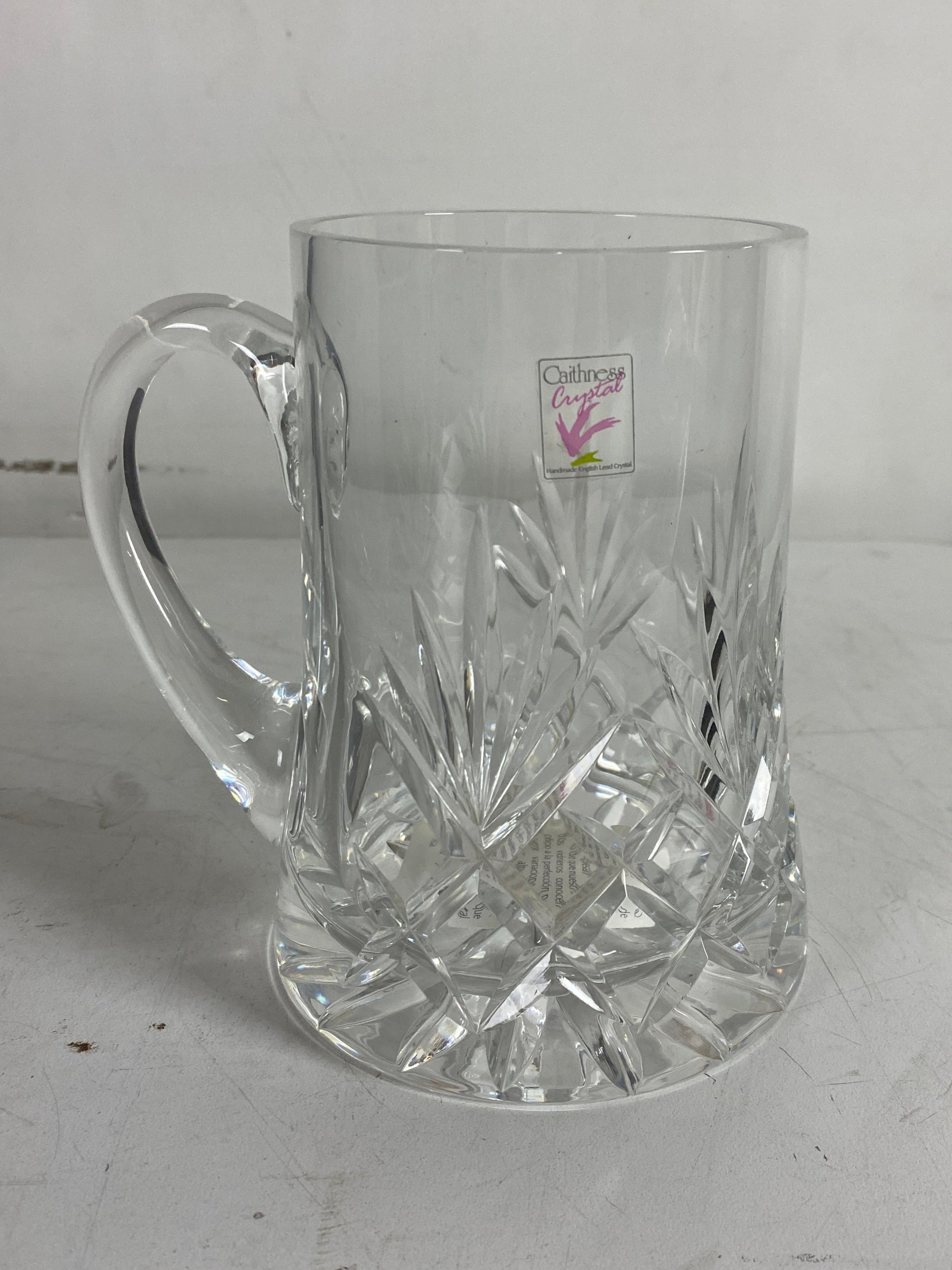 Caithness Crystal Essex Glass Pint