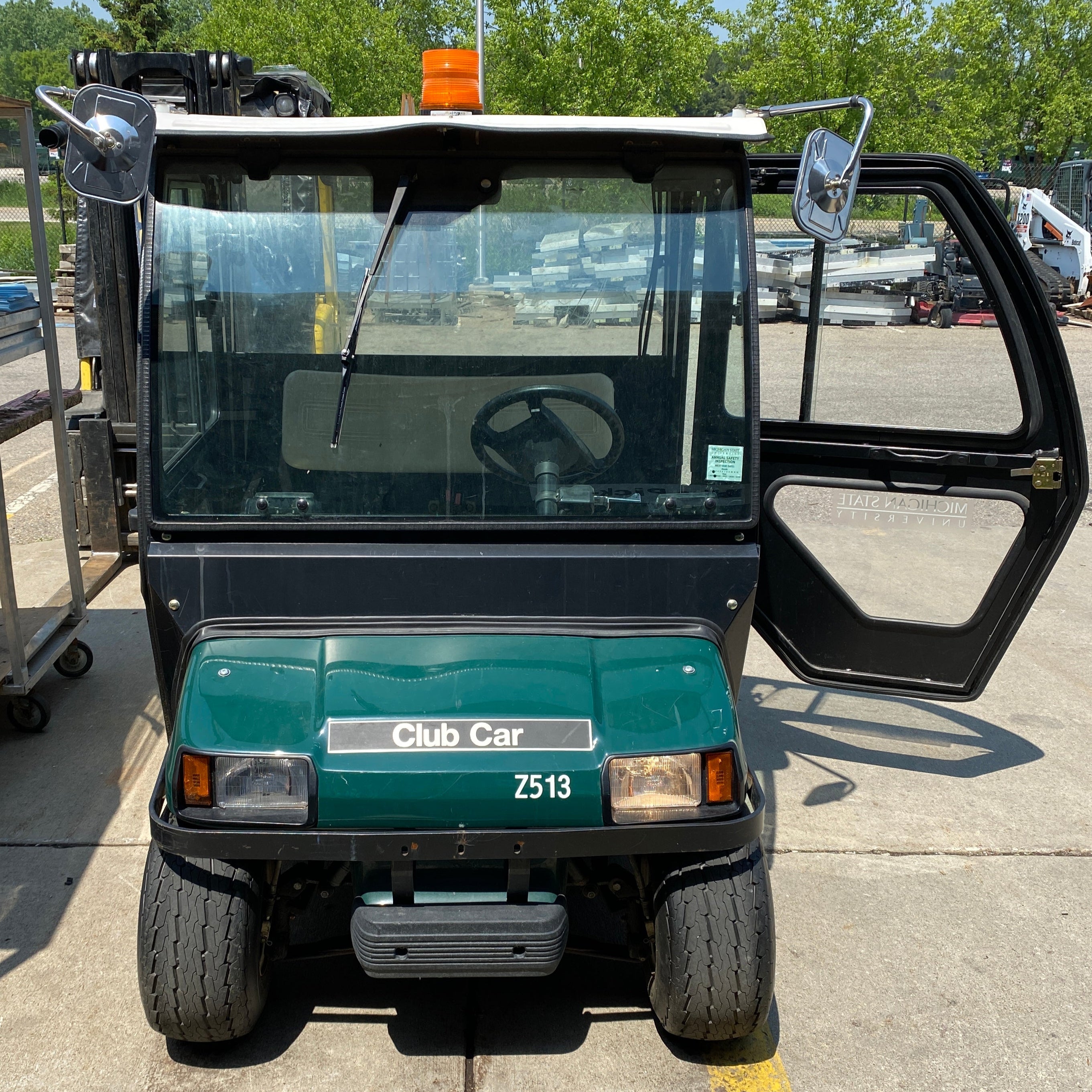 Club Car #QB0713-740940 Enclosed Cab Electric Golf Cart