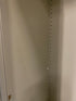 Grey 2 Door Cabinet w/ Adjustable Shelves