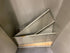 Grey 2 Door Cabinet w/ Adjustable Shelves