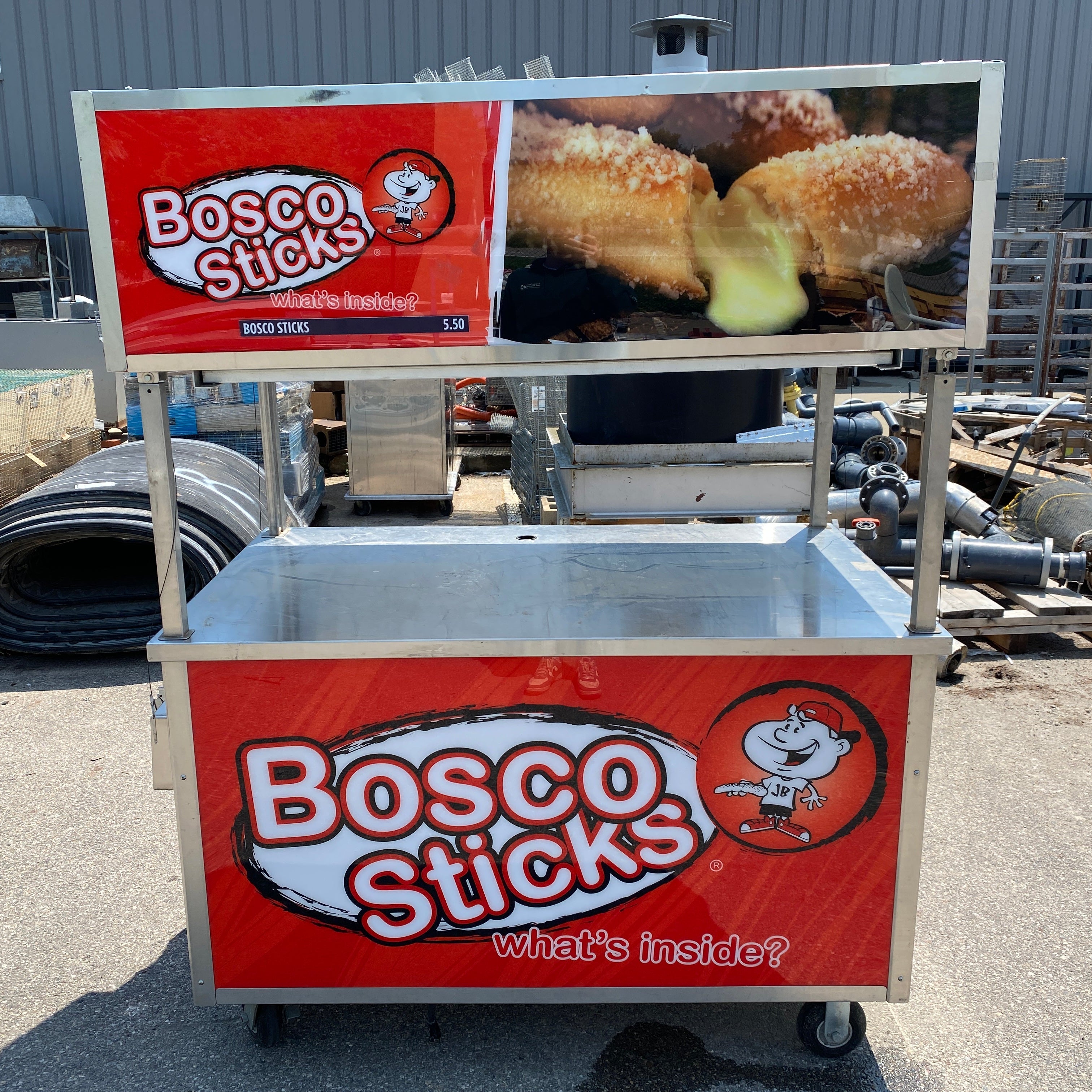 C.Nelson MFG Co #NJJ-326 Bosco Stick Food Cart