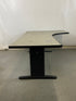 Steelcase Gray Adjustable Height Corner Desk
