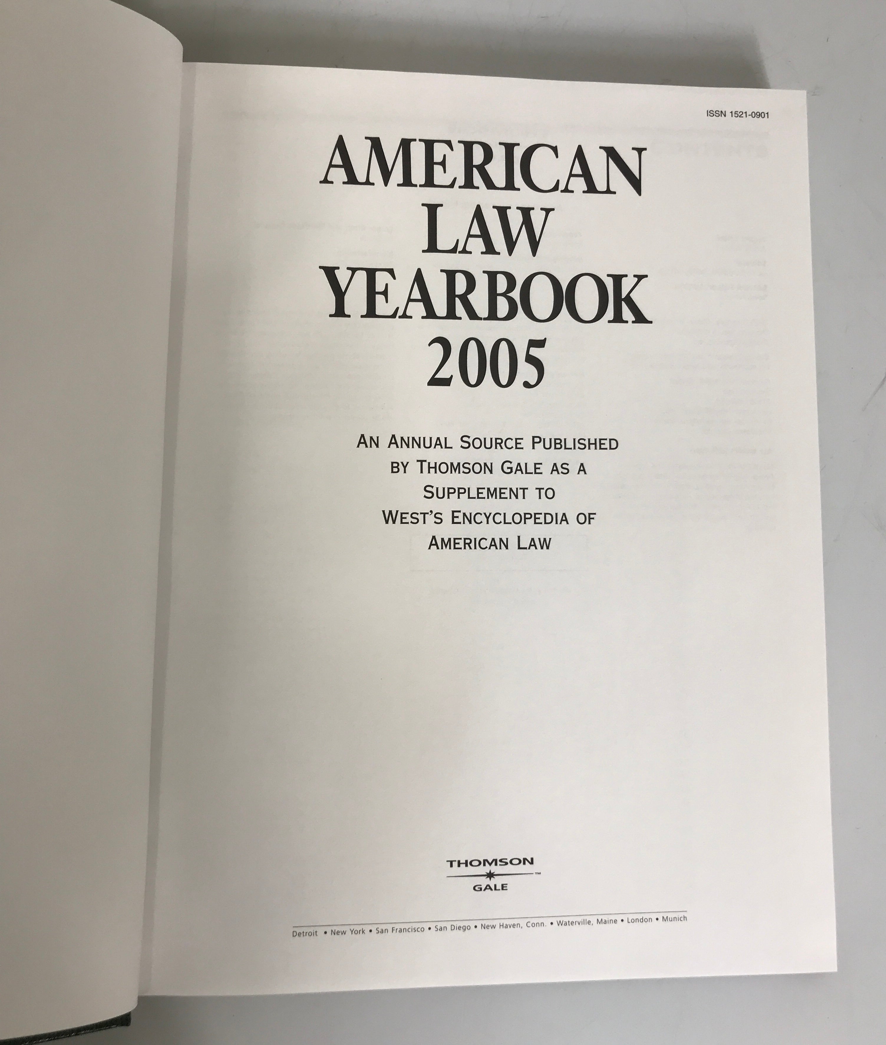 Complete 15 Vol Set: West's Encyclopedia of American Law 2005 w/Yearbooks