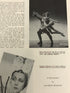 Lot of 11 Vintage DANCE MAGAZINE Jan-June, Aug-Dec 1950 Including Fonteyn, Sonja Henie and Boris Karloff Ads, Nijinsky Memorial, Princess Christina of Sweden SC