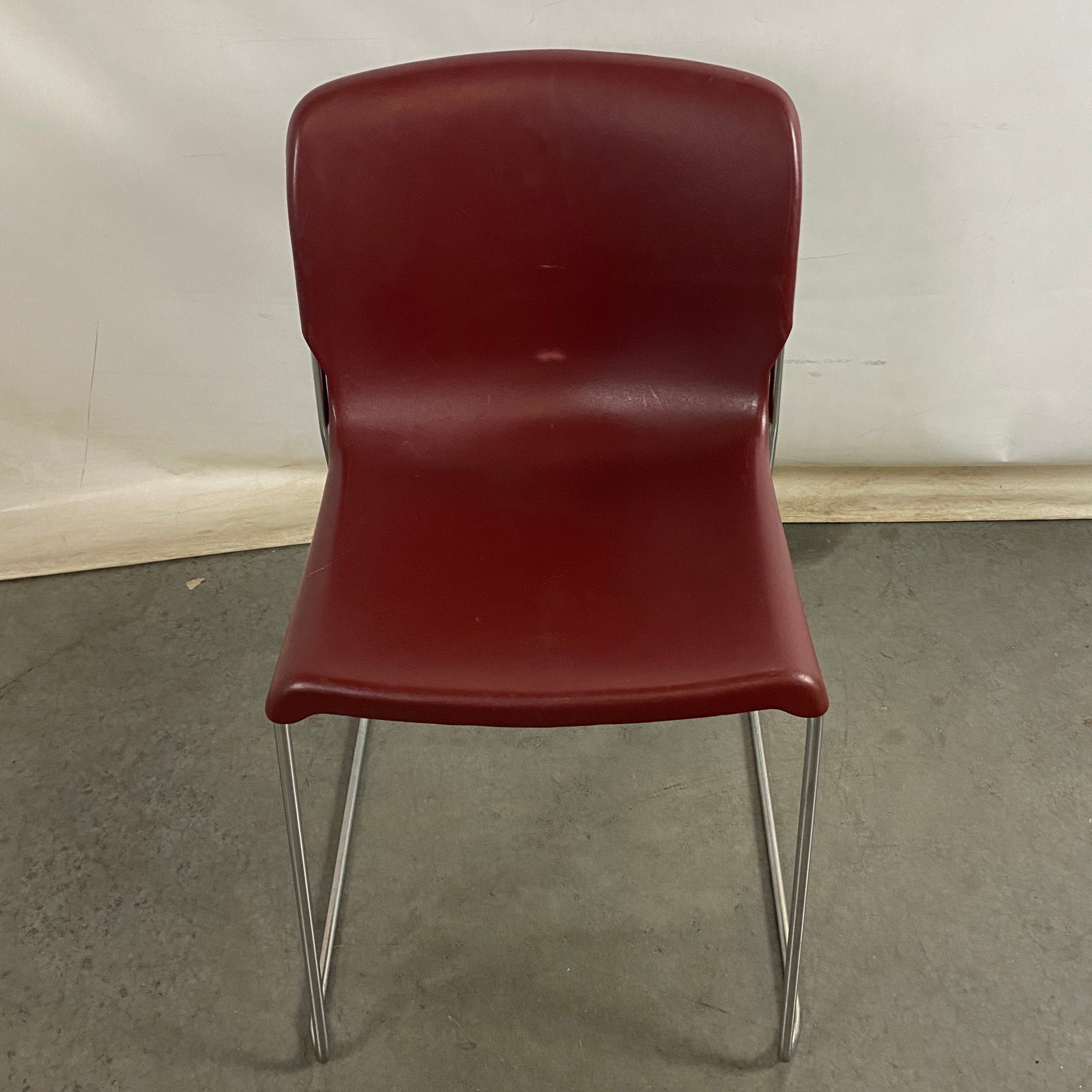 Fixtures Furniture #L20013 Red Stackable Chair