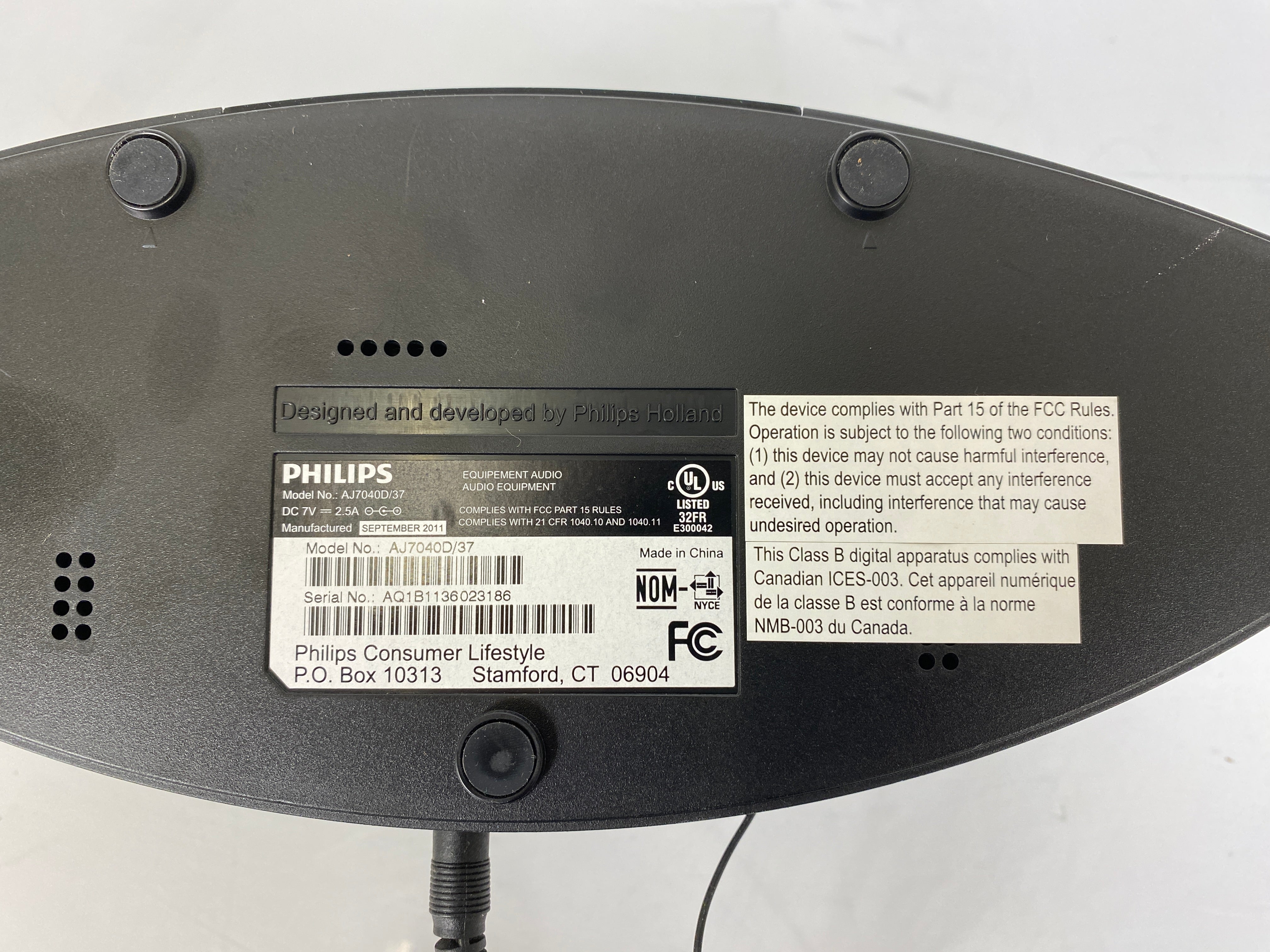 Philips AJ7040D/37 Docking Station for iPhone/iPod