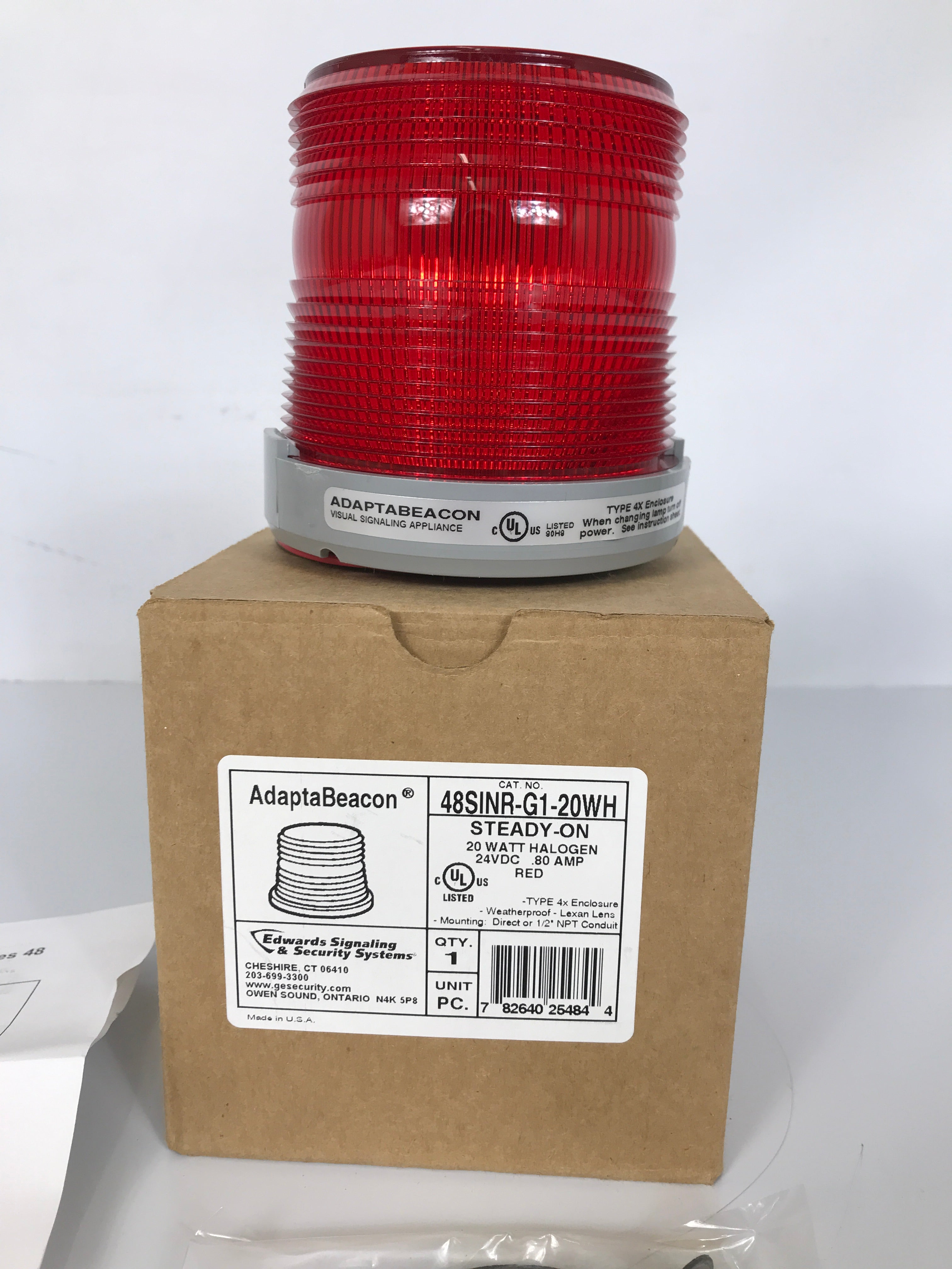 AdaptaBeacon 48SINR-G1-20WH Steady-On Automotive Light *New in Box*