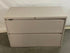 Grey Lateral 2 Drawer Filing Cabinet