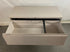 Grey Lateral 2 Drawer Filing Cabinet