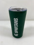 Green Spartan Travel Tumbler