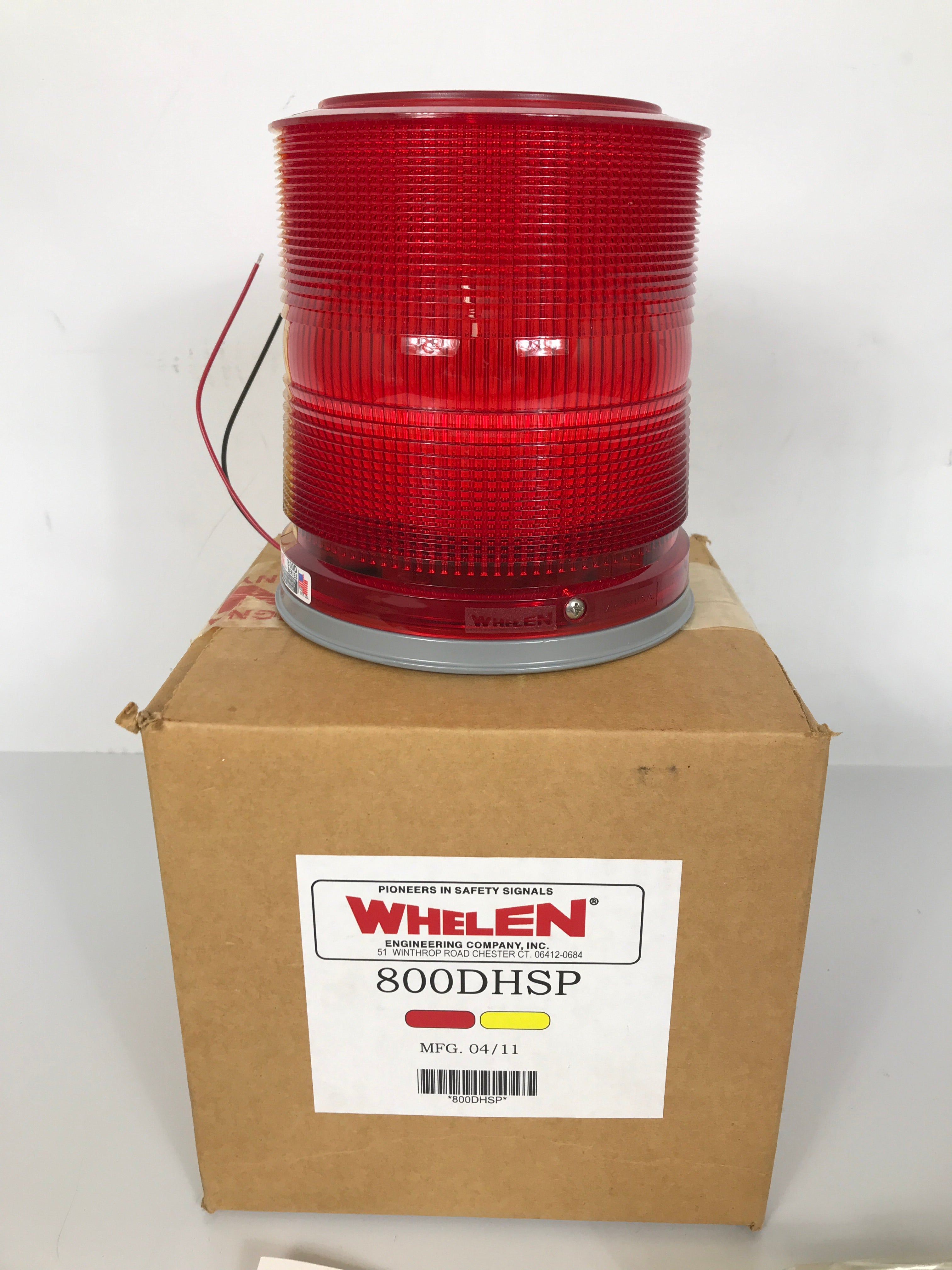 Whelen 800DHSP Automotive Strobe Beacon Light *New in Box*