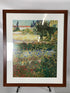 Framed Painting of a Garden