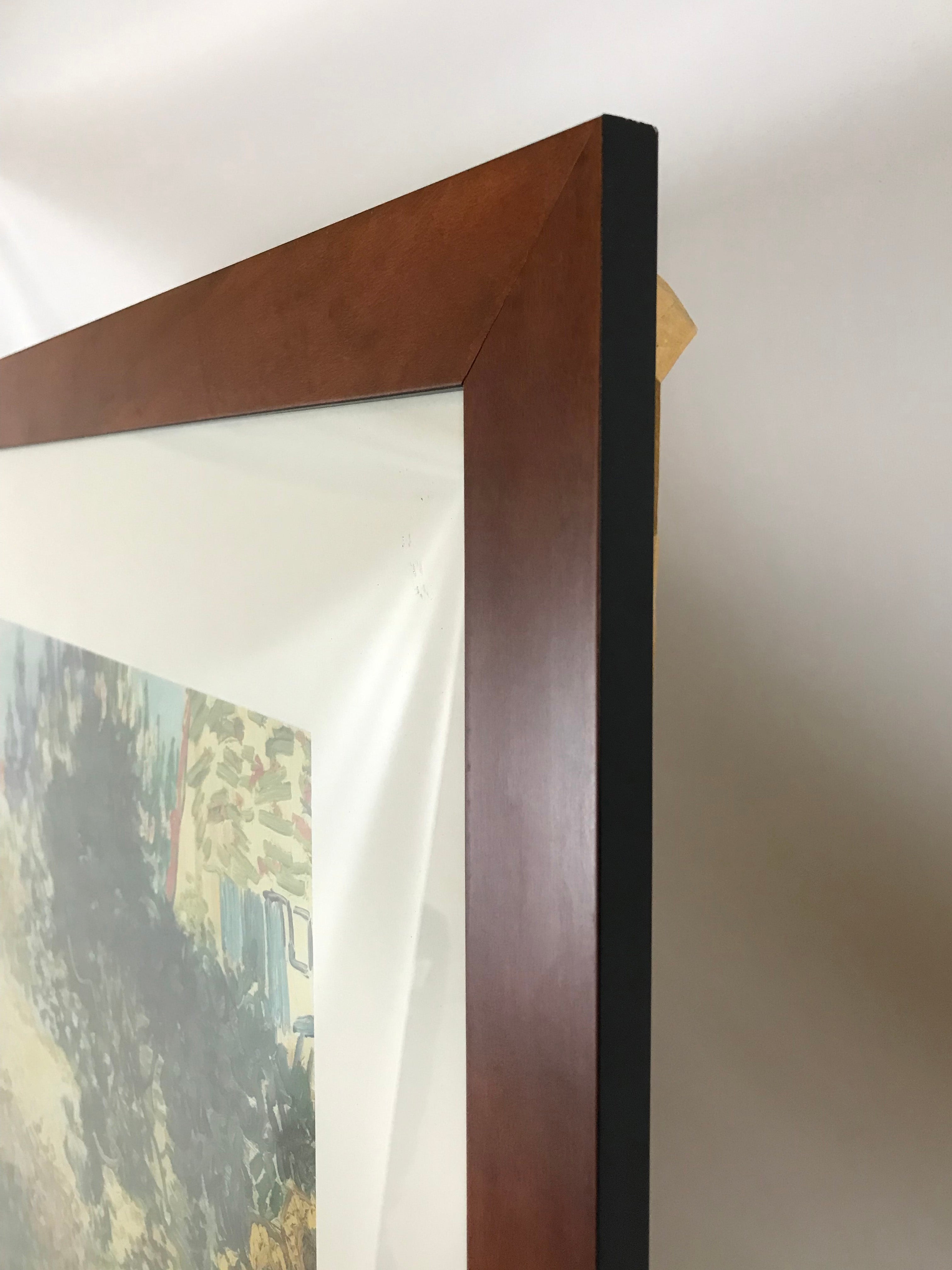 Framed Painting of a Garden