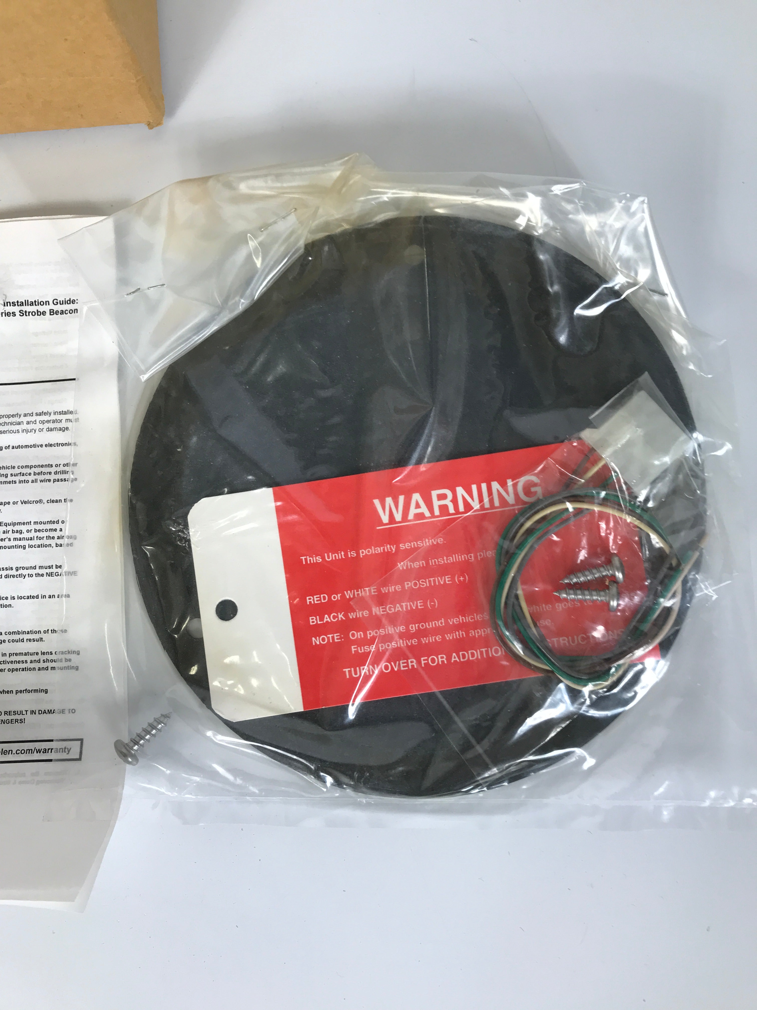 Whelen 800DHSP Automotive Strobe Beacon Light *New in Box*