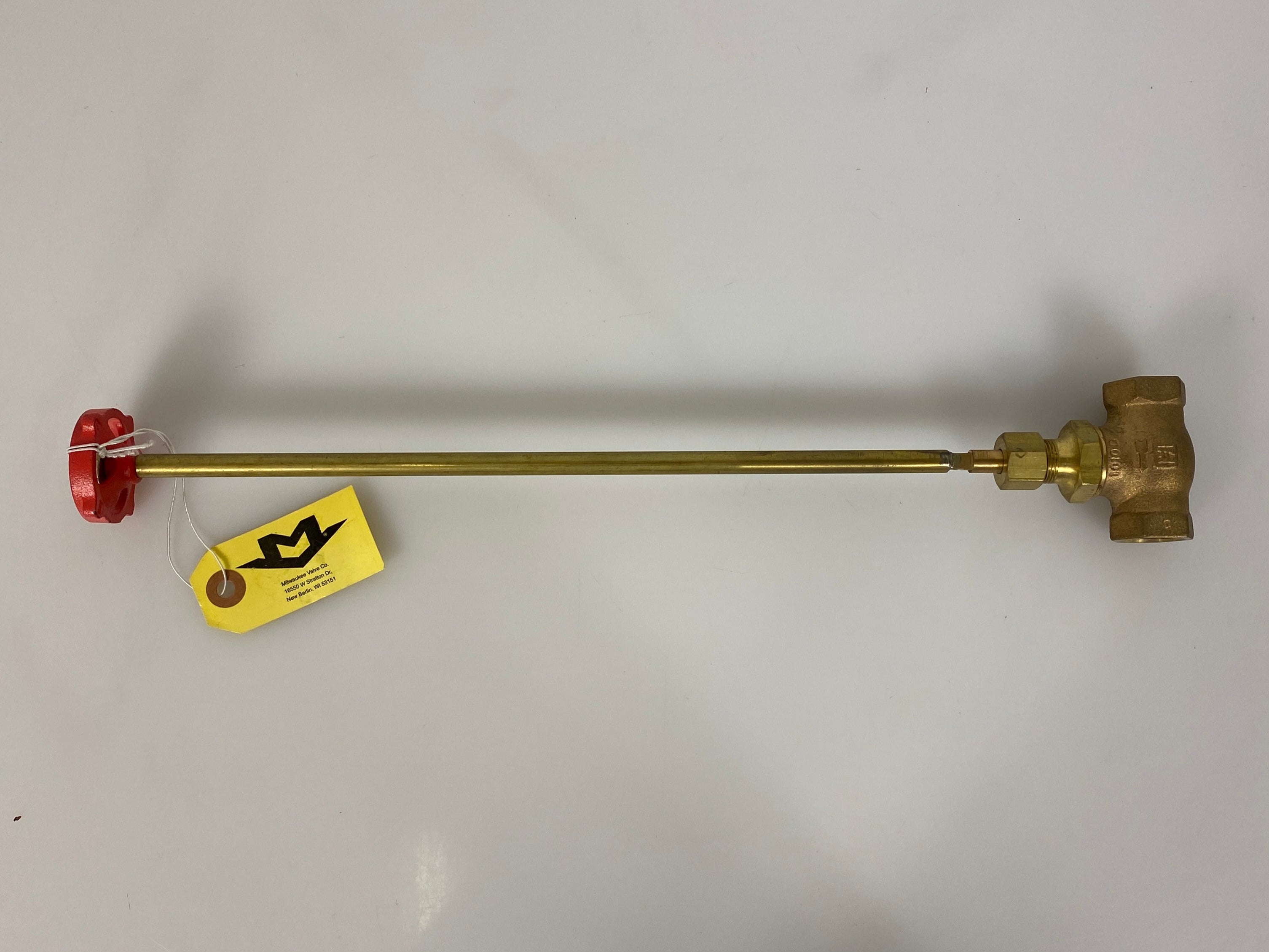 Milwaukee Valve #502 Globe Valve 1/2" w/ 12 1/2" Extended Handle Pack of 12