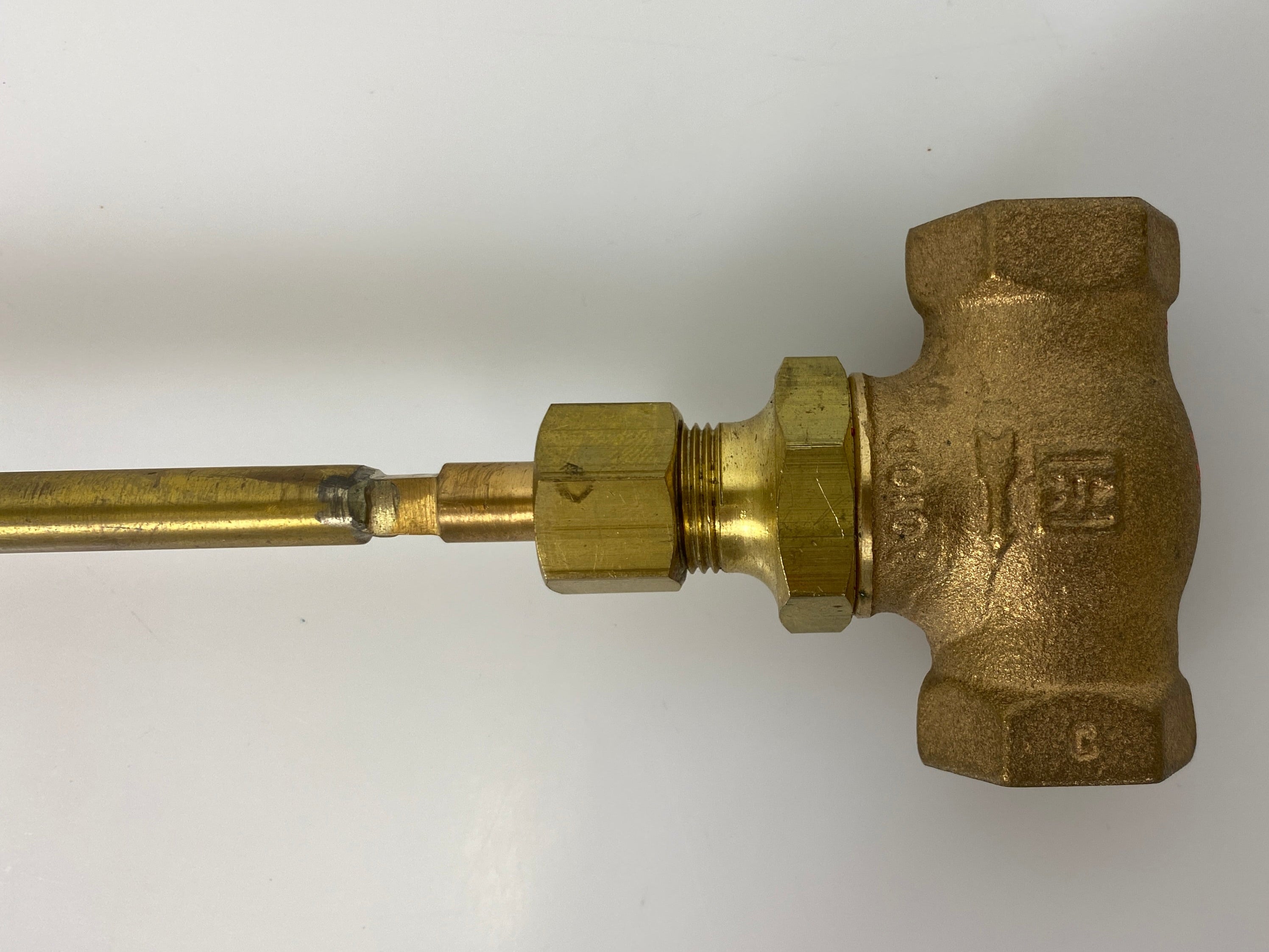 Milwaukee Valve #502 Globe Valve 1/2" w/ 12 1/2" Extended Handle Pack of 12