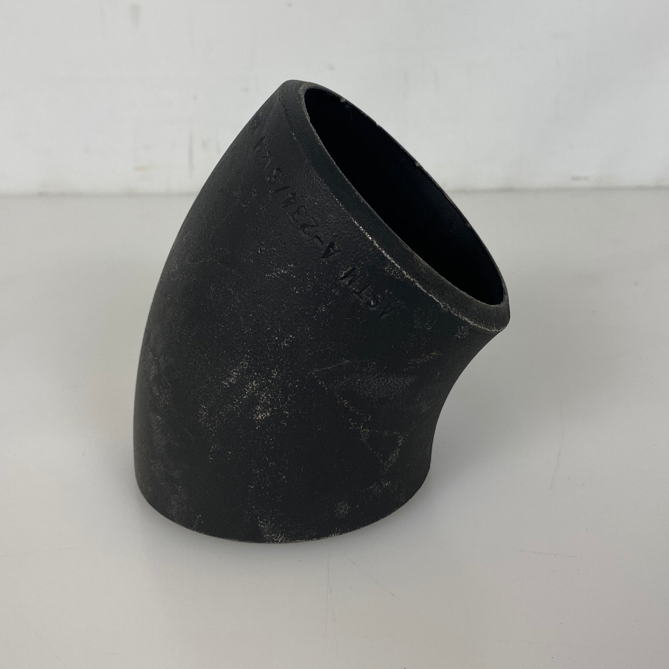 Welded 45 Degree Elbow Steel Pipe Connector Pack of 6