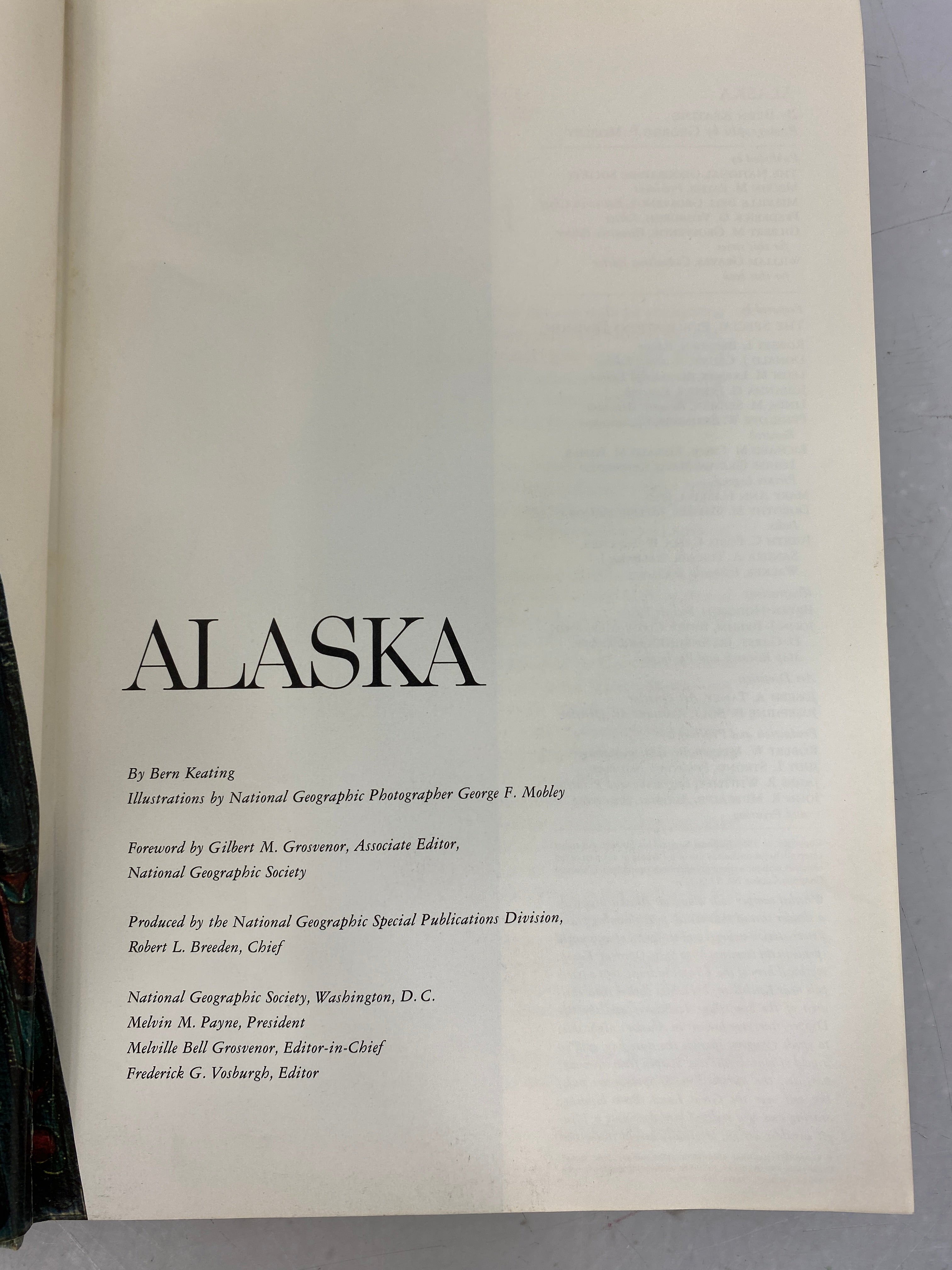 Lot of 7 National Geographic Books 1969-1979 Alaska/Hawaii/Amazing Universe HC
