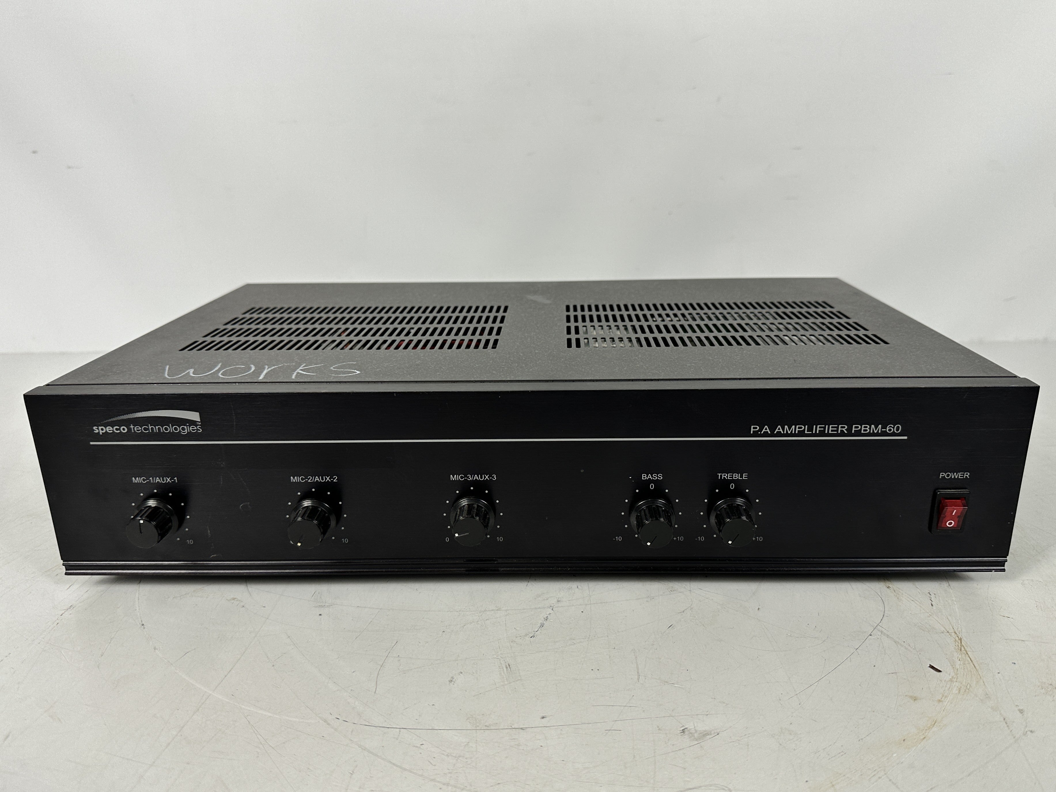 Speco Technologies PBM-60 P.A. Amplifier