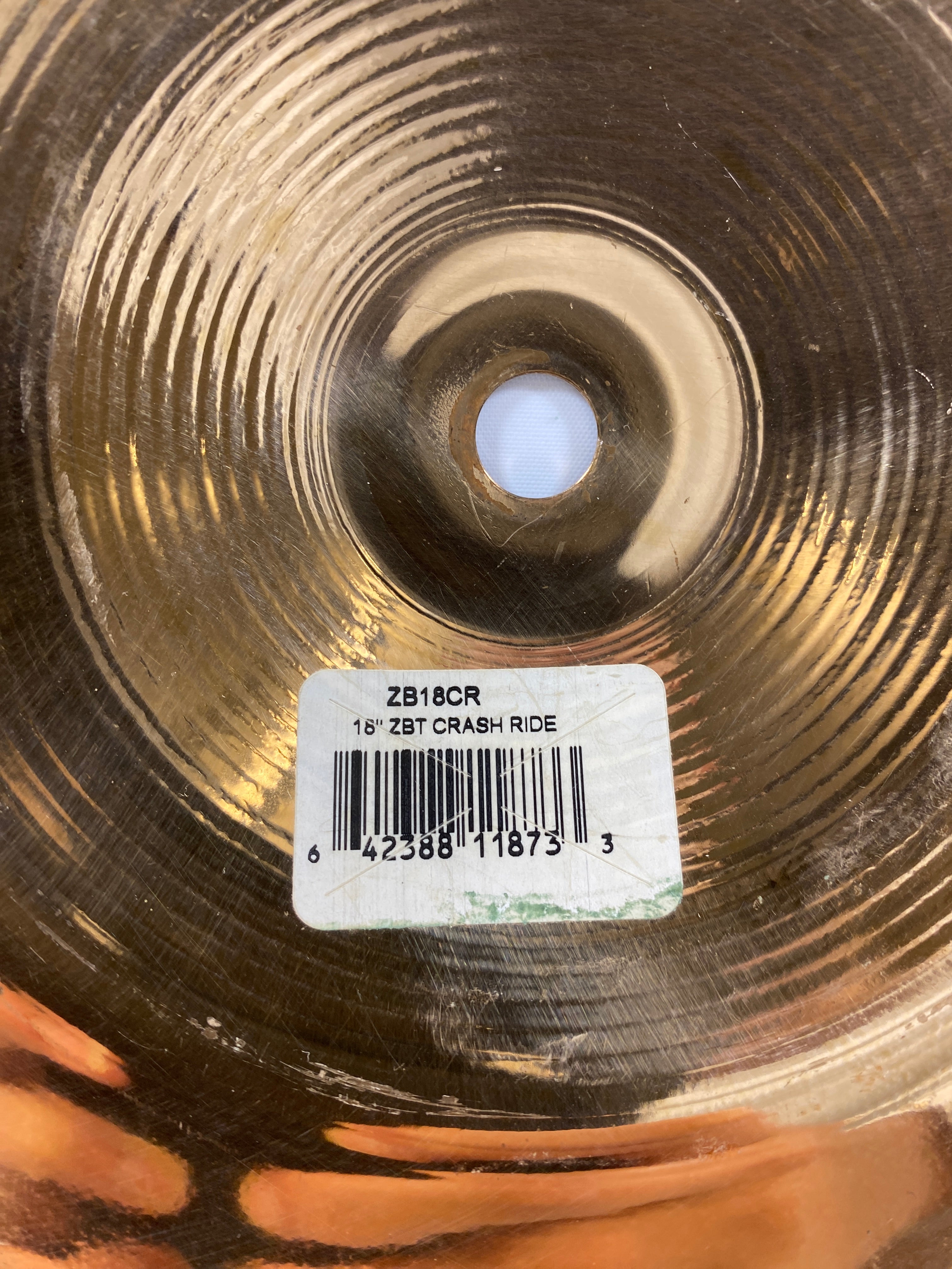 Zildijan ZBT 18" Crash Ride Cymbal