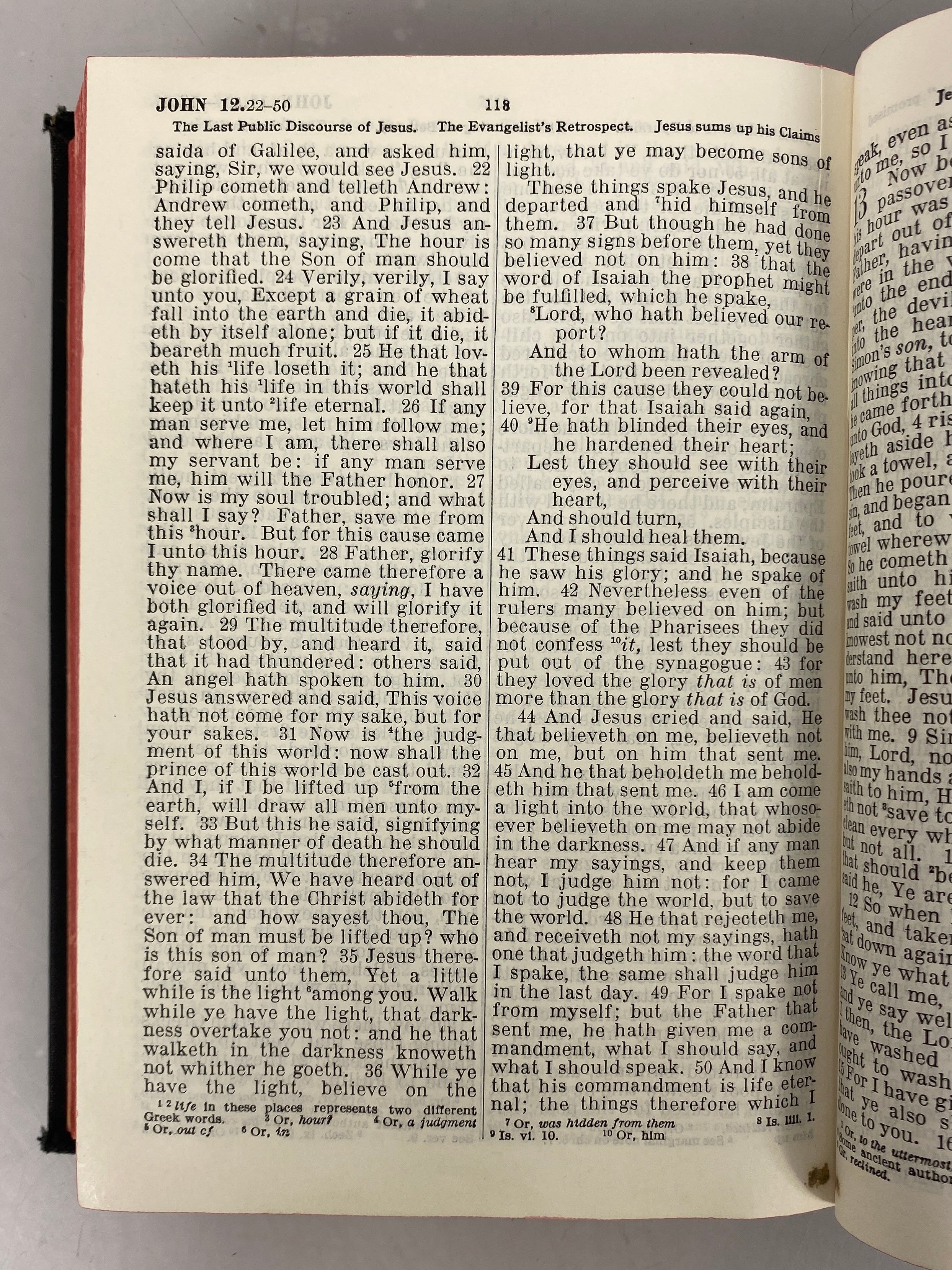 Holy Bible American Standard Version 1929 Thomas Nelson & Sons HC