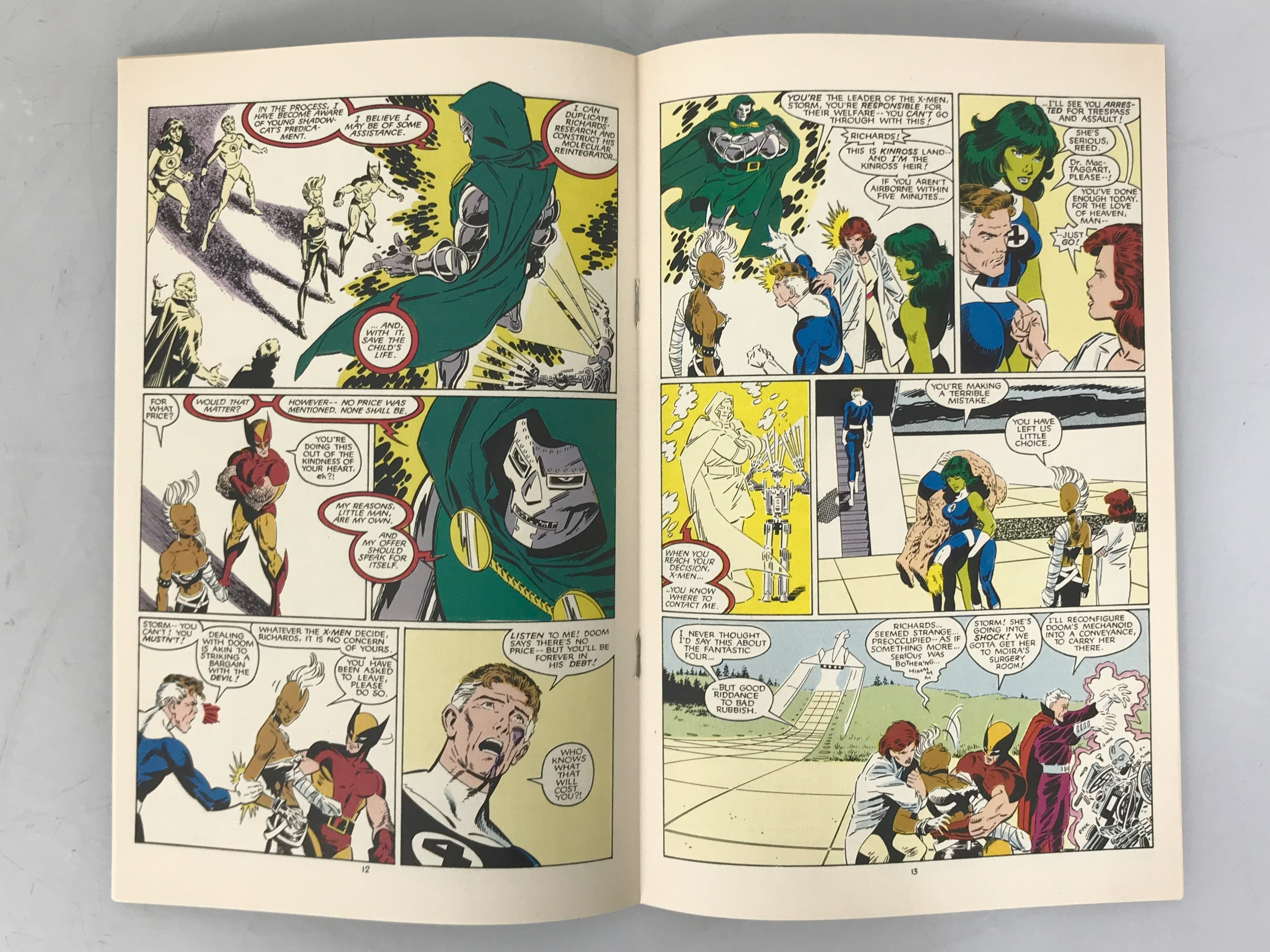 Fantastic Four vs. X-Men 1-4 1987