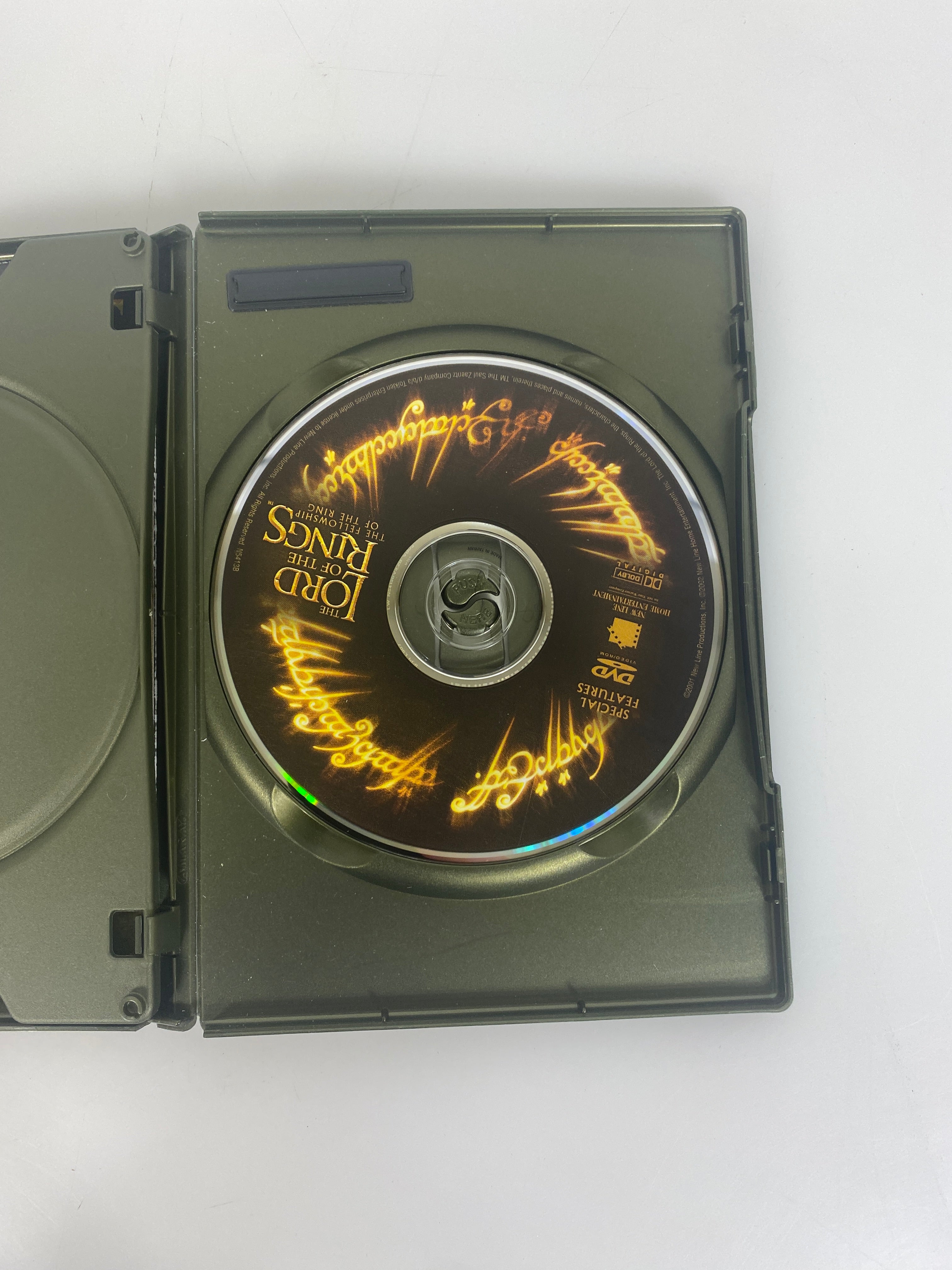 Lord of the Rings Fellowship of the Ring Widescreen DVD 2001
