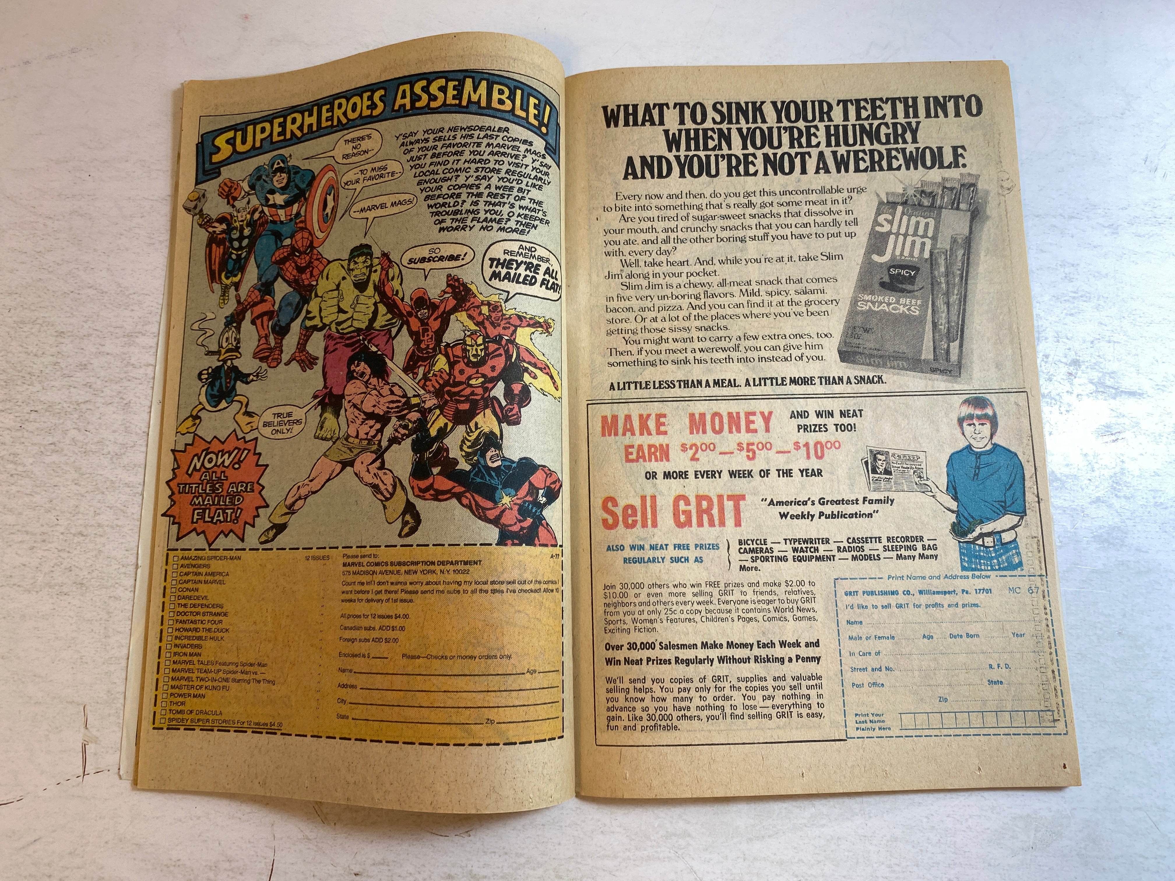 Fantastic Four #185 Marvel Comic 1977