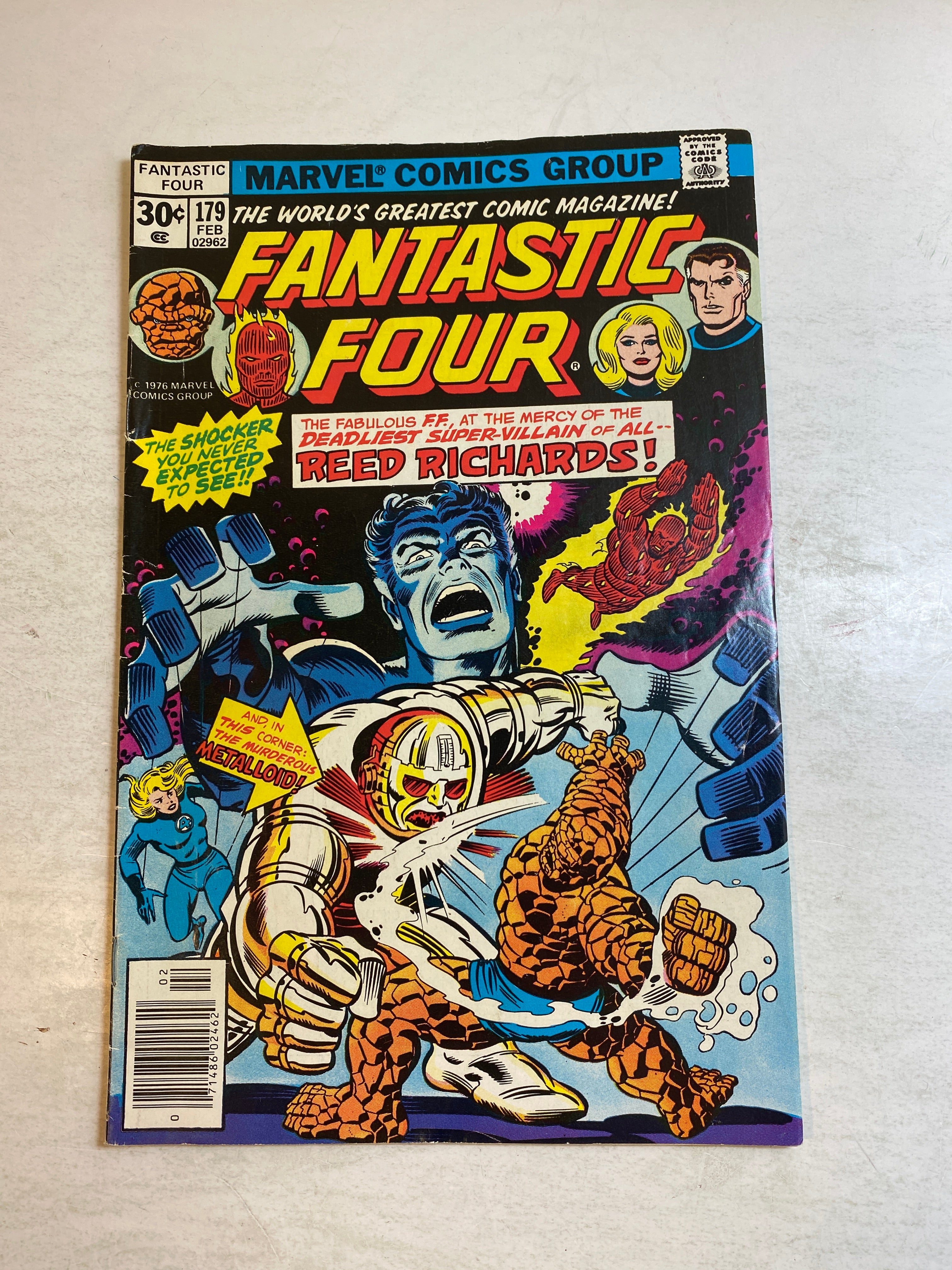Fantastic Four #179 Marvel Comic 1976