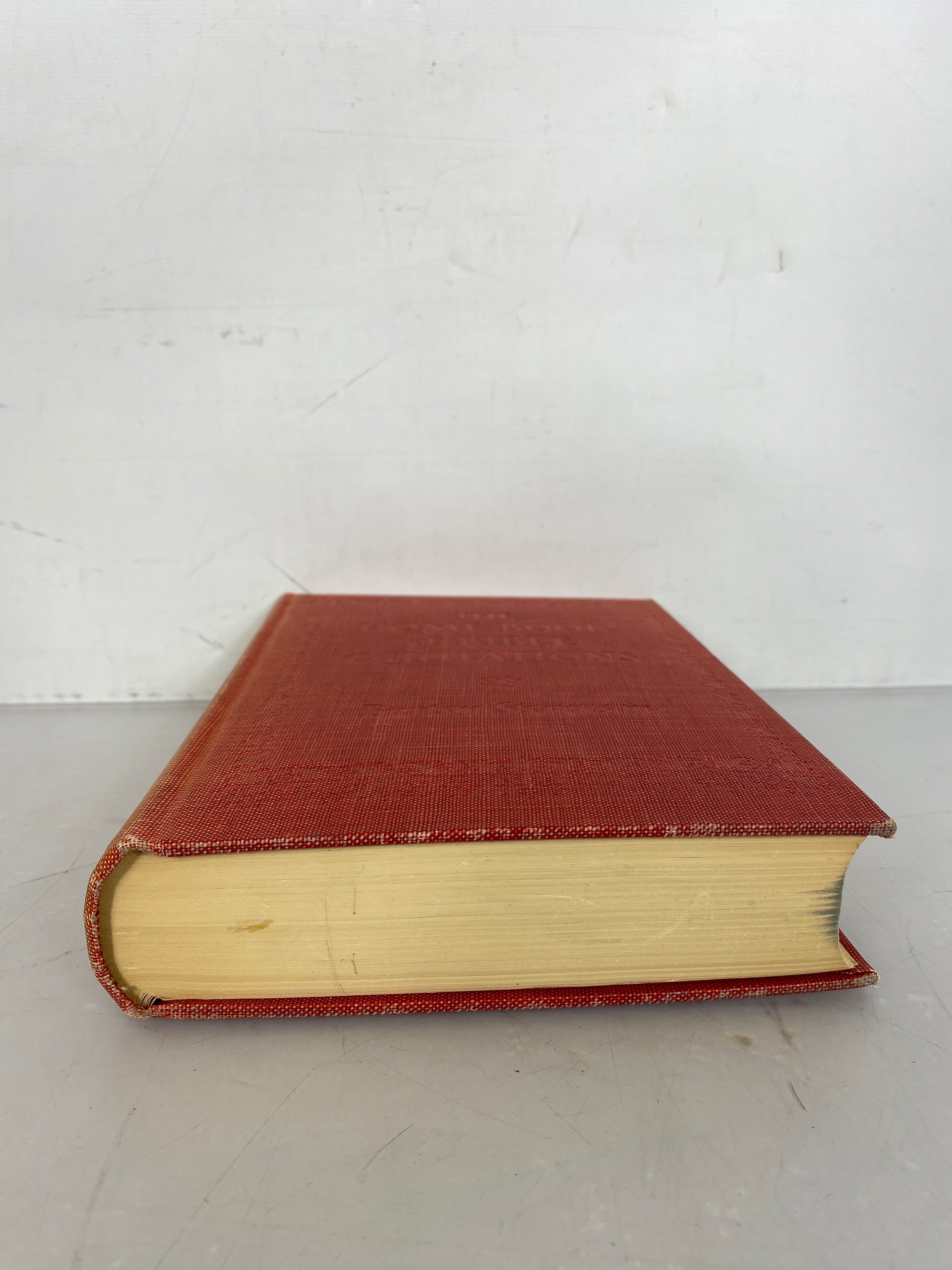 The Home Book of Bible Quotations by Burton Stevenson 1949 Vintage HC