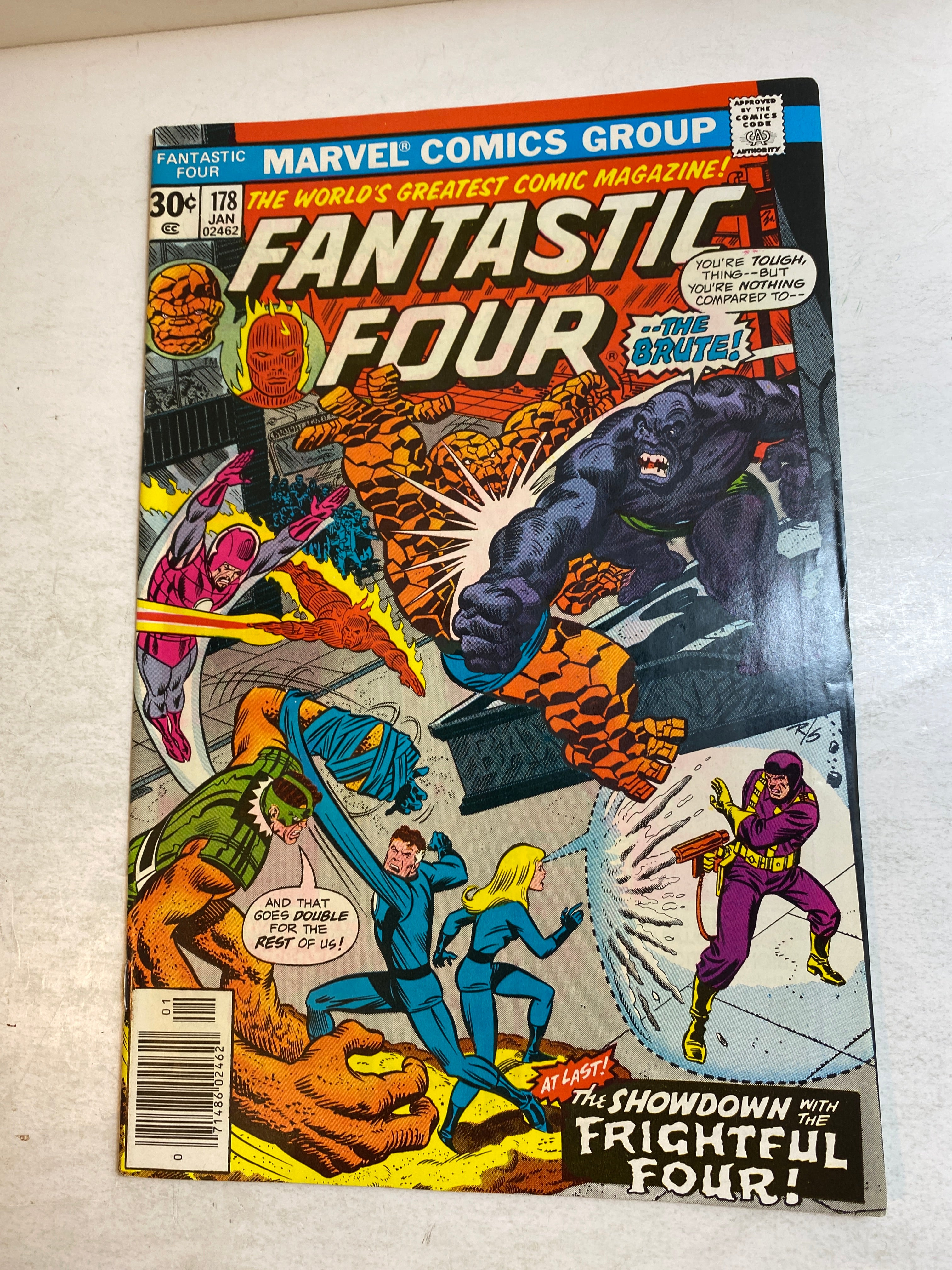 Fantastic Four #178 Marvel Comic 1976